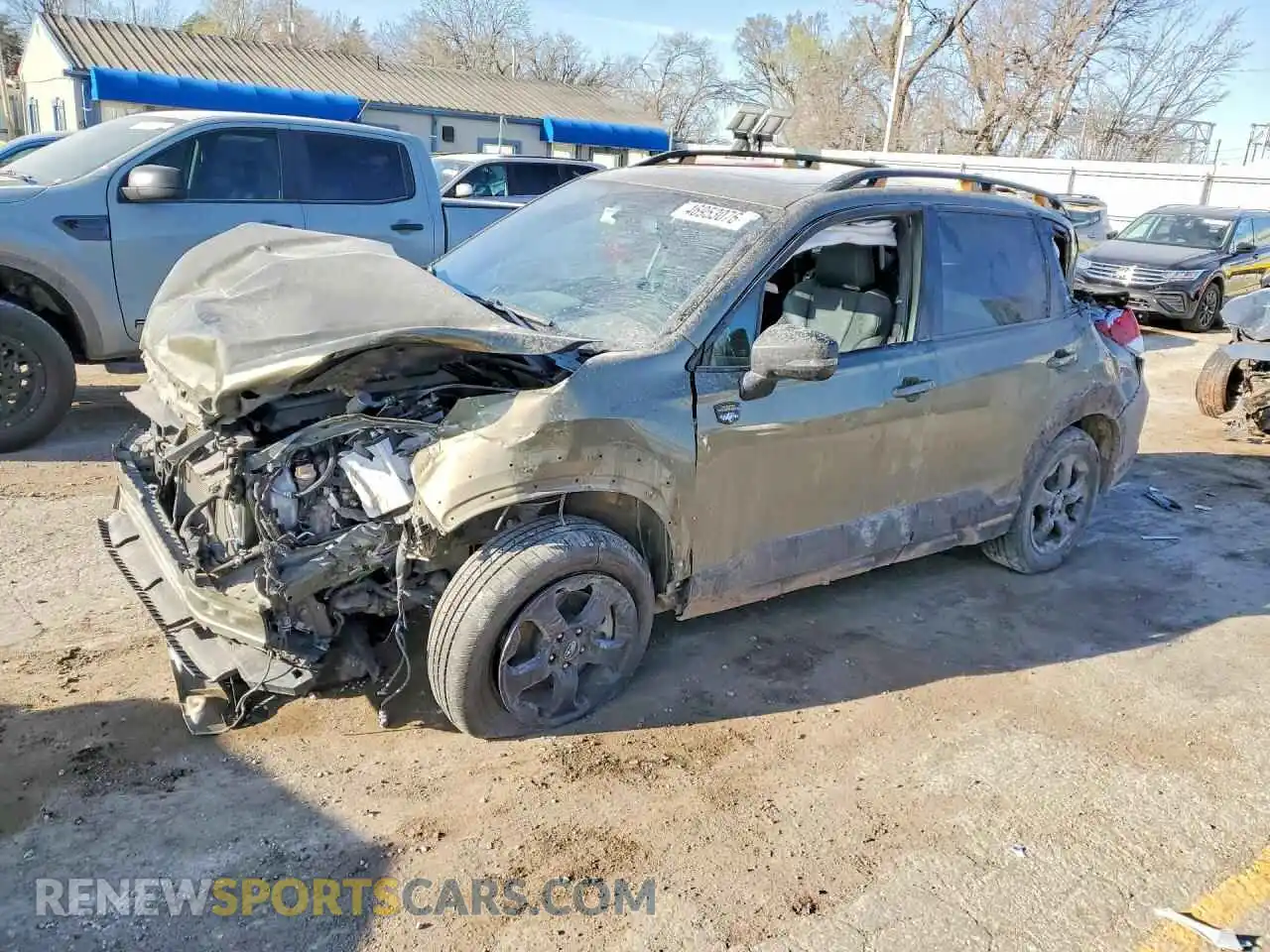 1 Photograph of a damaged car JF2SKAMC3NH506994 SUBARU FORESTER 2022