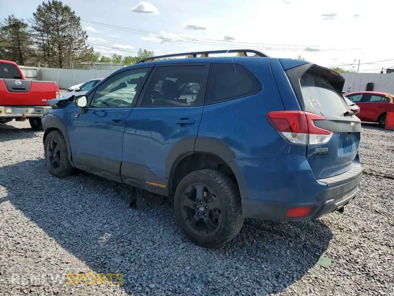 2 Photograph of a damaged car JF2SKAMC3NH525898 SUBARU FORESTER 2022