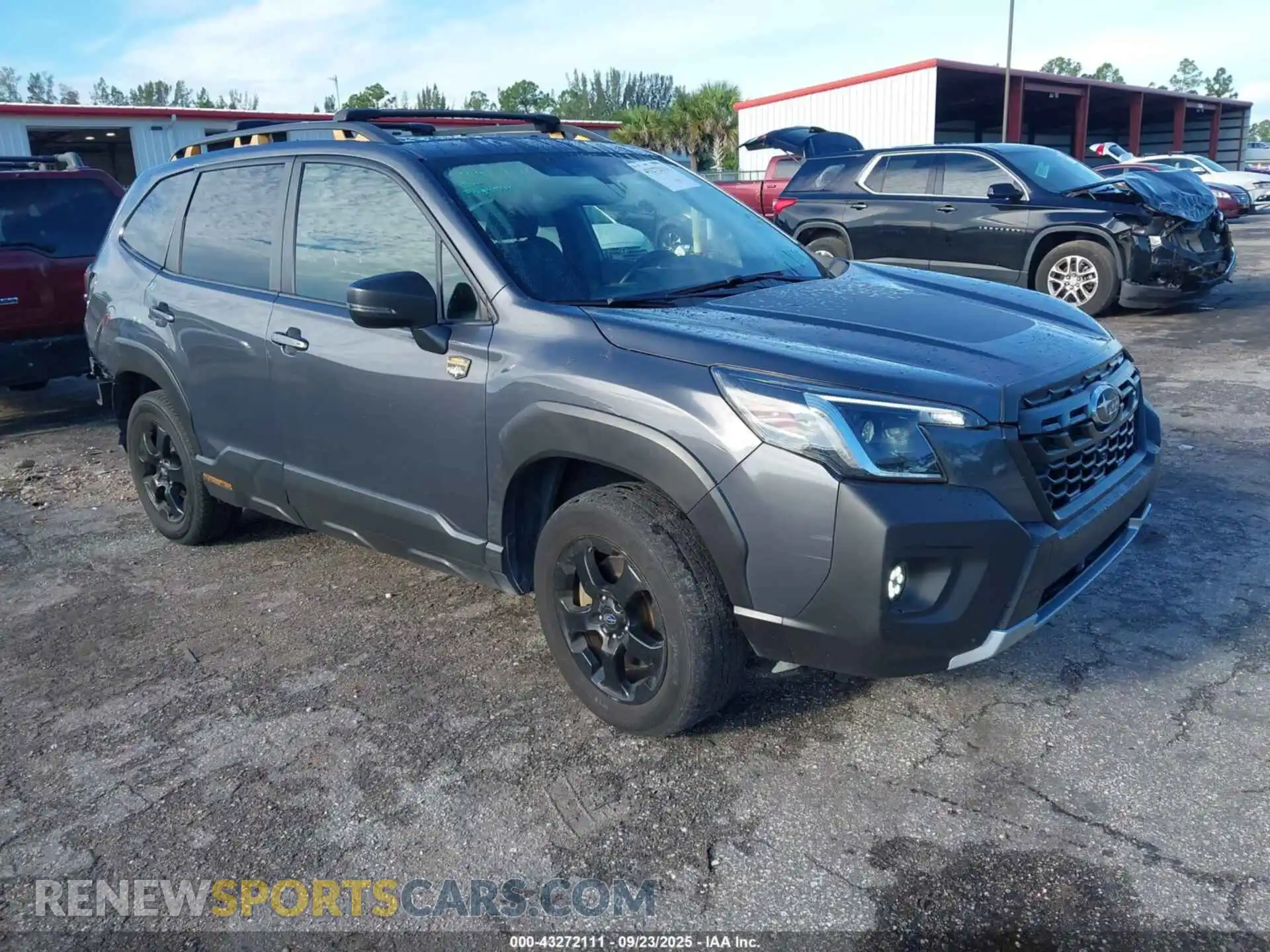 1 Photograph of a damaged car JF2SKAMC4NH423882 SUBARU FORESTER 2022