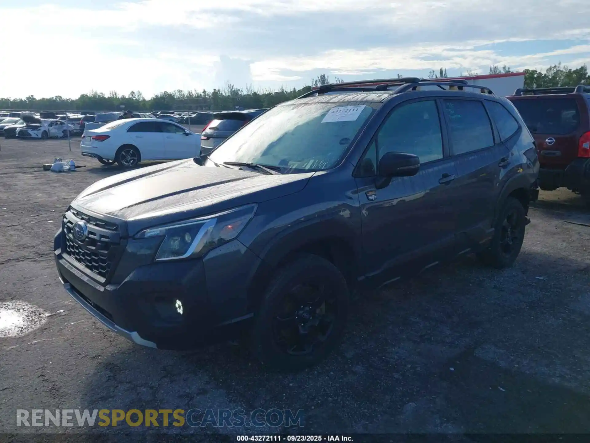 2 Photograph of a damaged car JF2SKAMC4NH423882 SUBARU FORESTER 2022