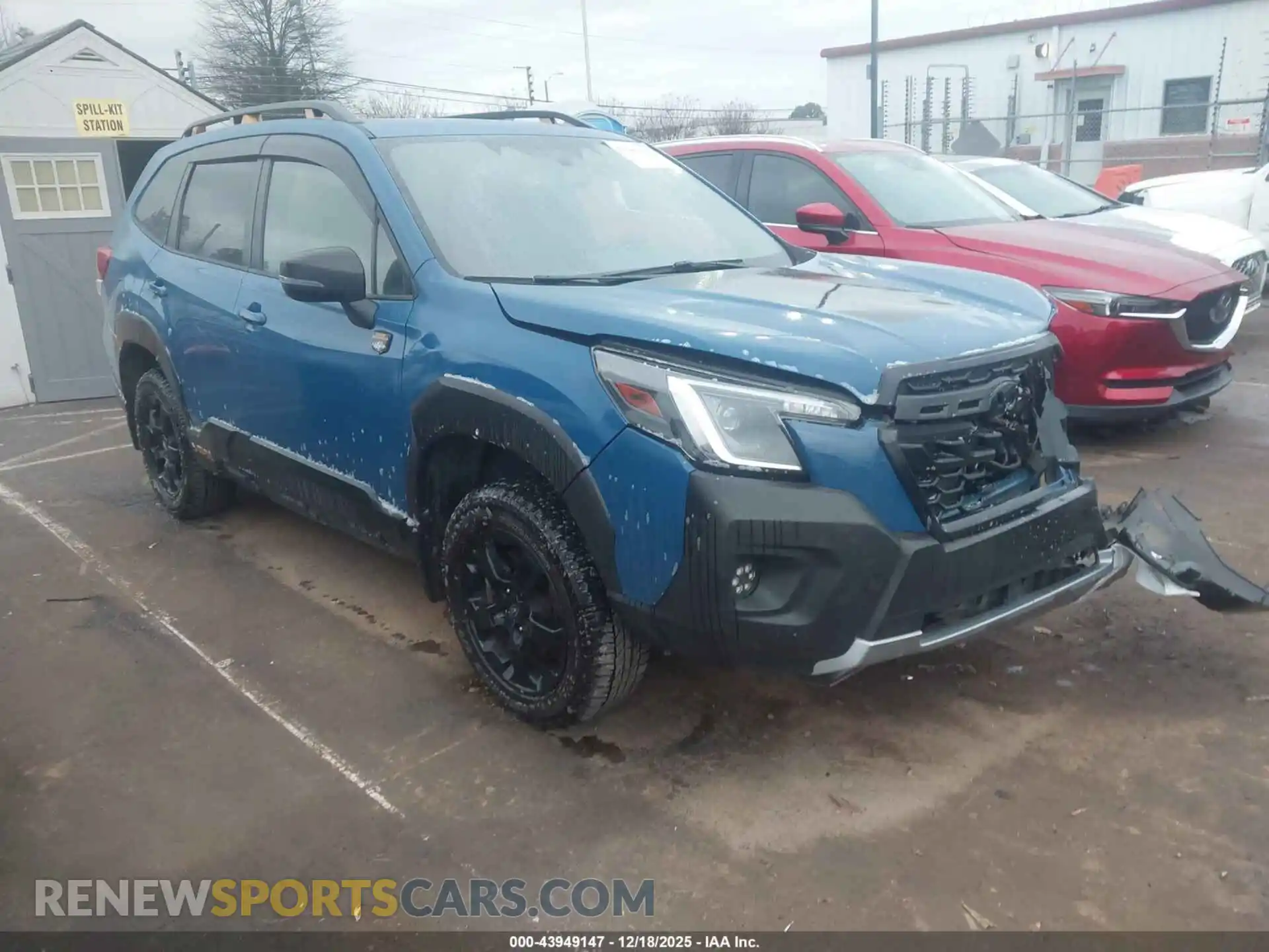 1 Photograph of a damaged car JF2SKAMC4NH473990 SUBARU FORESTER 2022