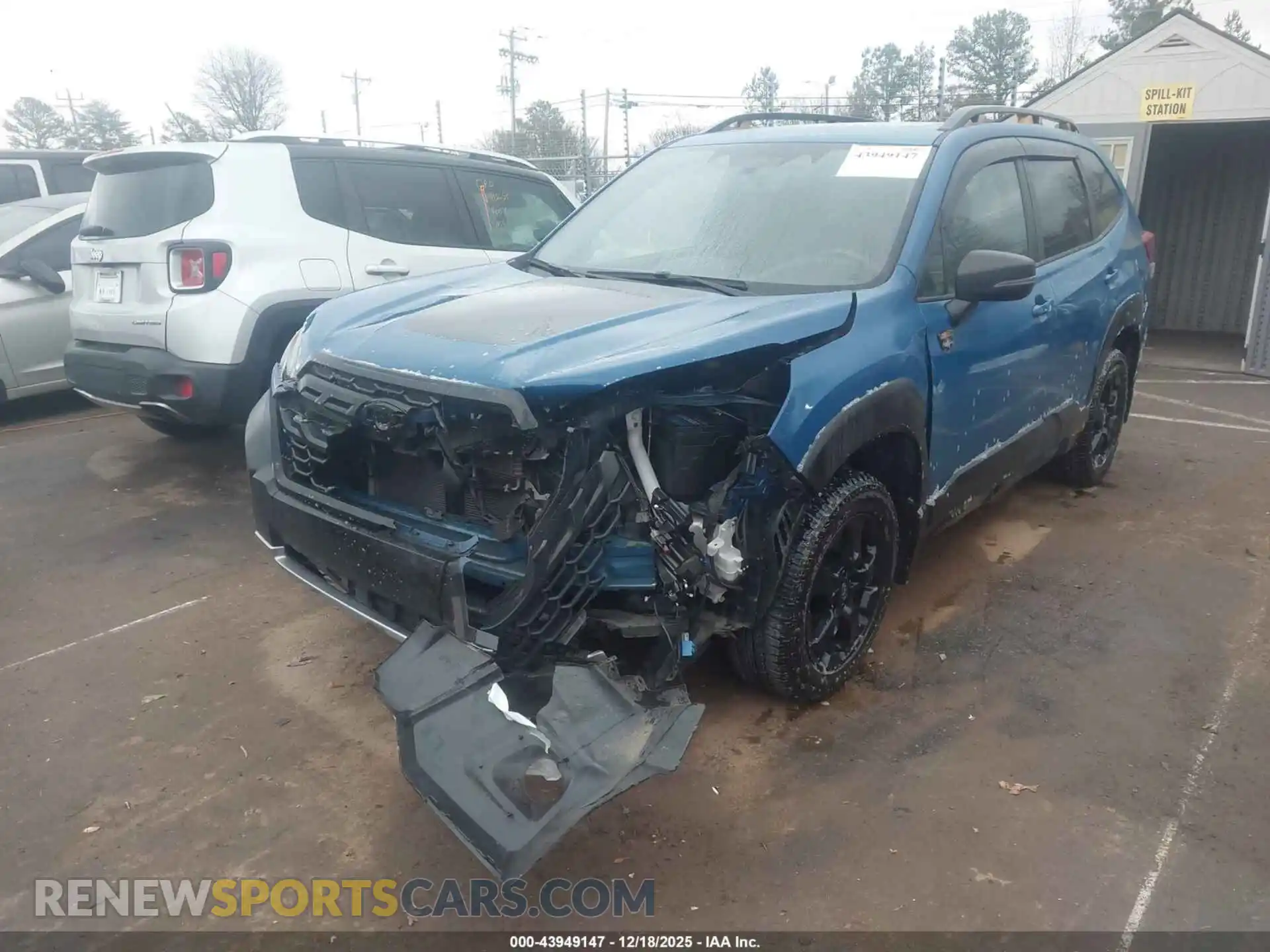 2 Photograph of a damaged car JF2SKAMC4NH473990 SUBARU FORESTER 2022