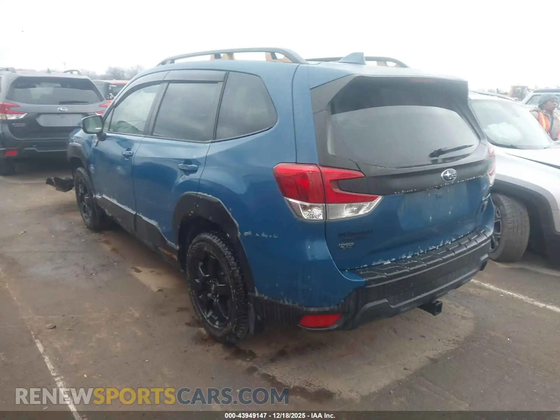 3 Photograph of a damaged car JF2SKAMC4NH473990 SUBARU FORESTER 2022