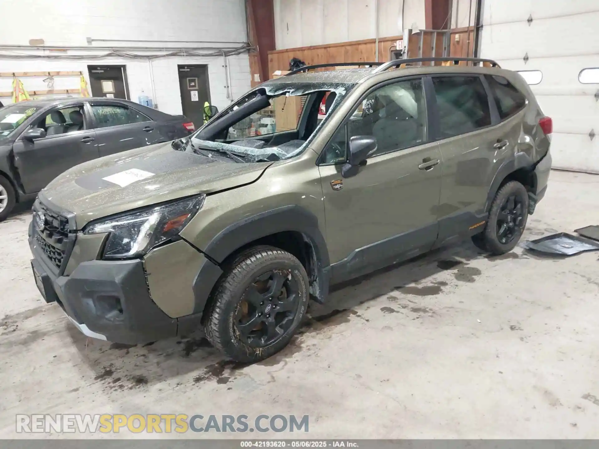 2 Photograph of a damaged car JF2SKAMC4NH498484 SUBARU FORESTER 2022