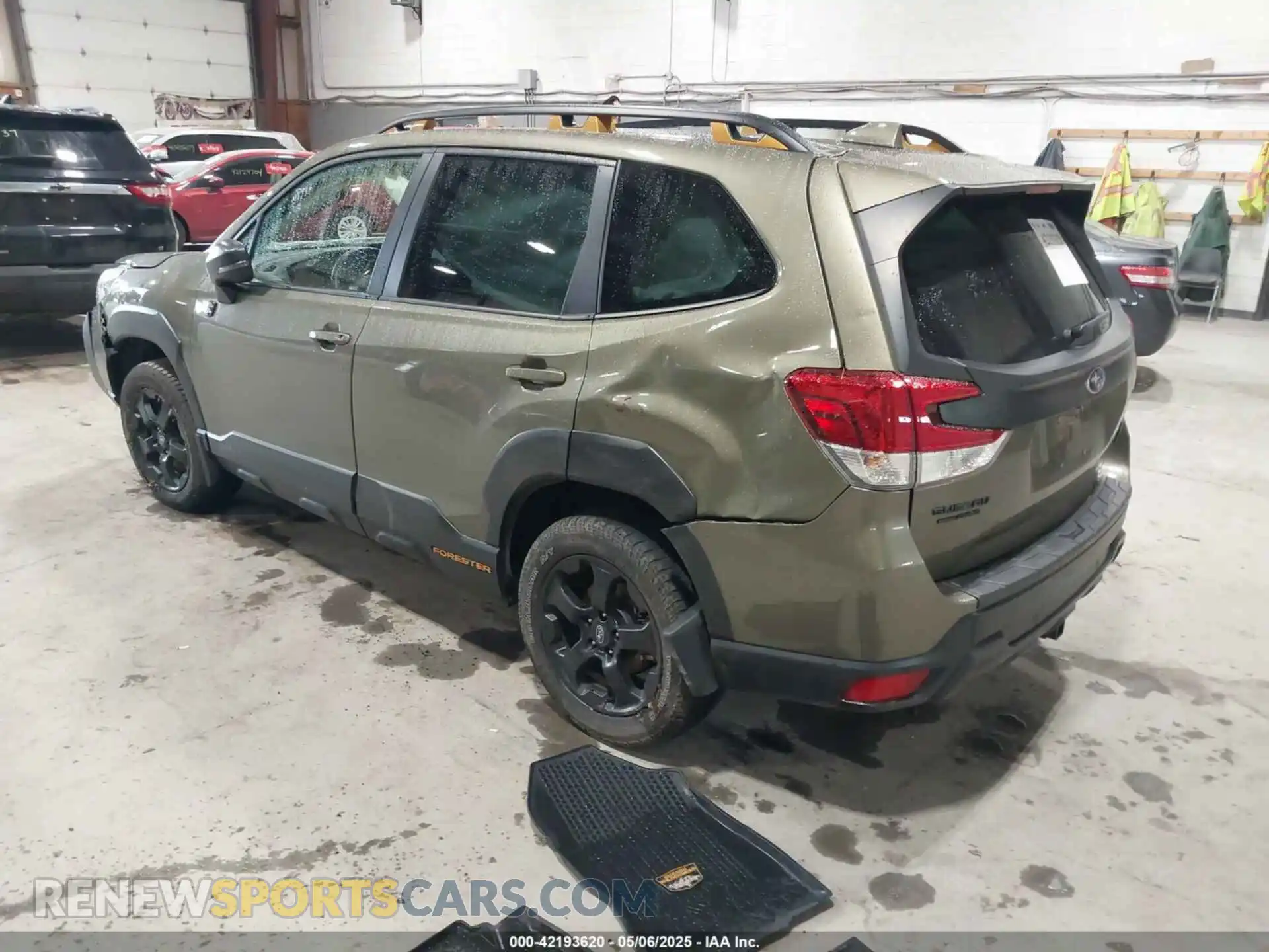 3 Photograph of a damaged car JF2SKAMC4NH498484 SUBARU FORESTER 2022