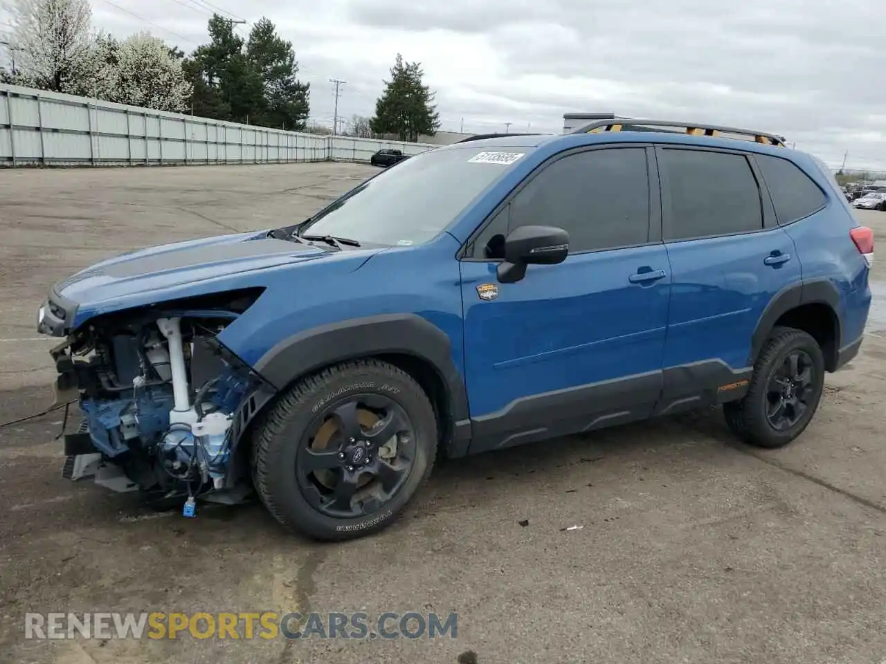 1 Photograph of a damaged car JF2SKAMC4NH505725 SUBARU FORESTER 2022