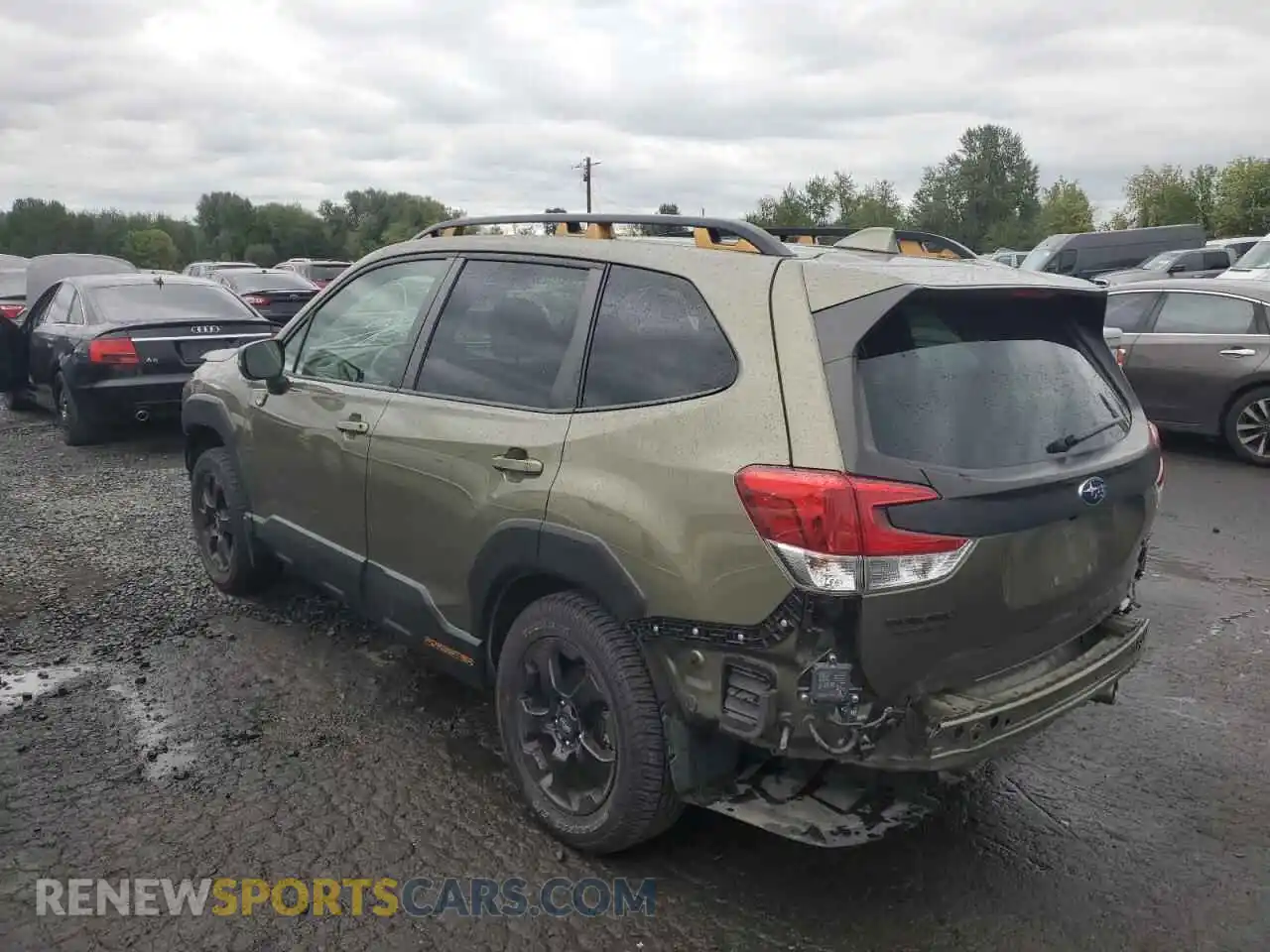 2 Photograph of a damaged car JF2SKAMC4NH505756 SUBARU FORESTER 2022