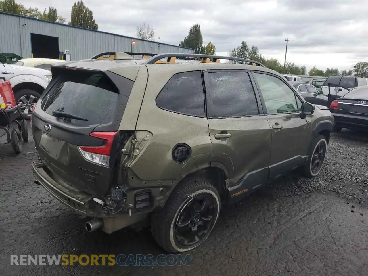 3 Photograph of a damaged car JF2SKAMC4NH505756 SUBARU FORESTER 2022