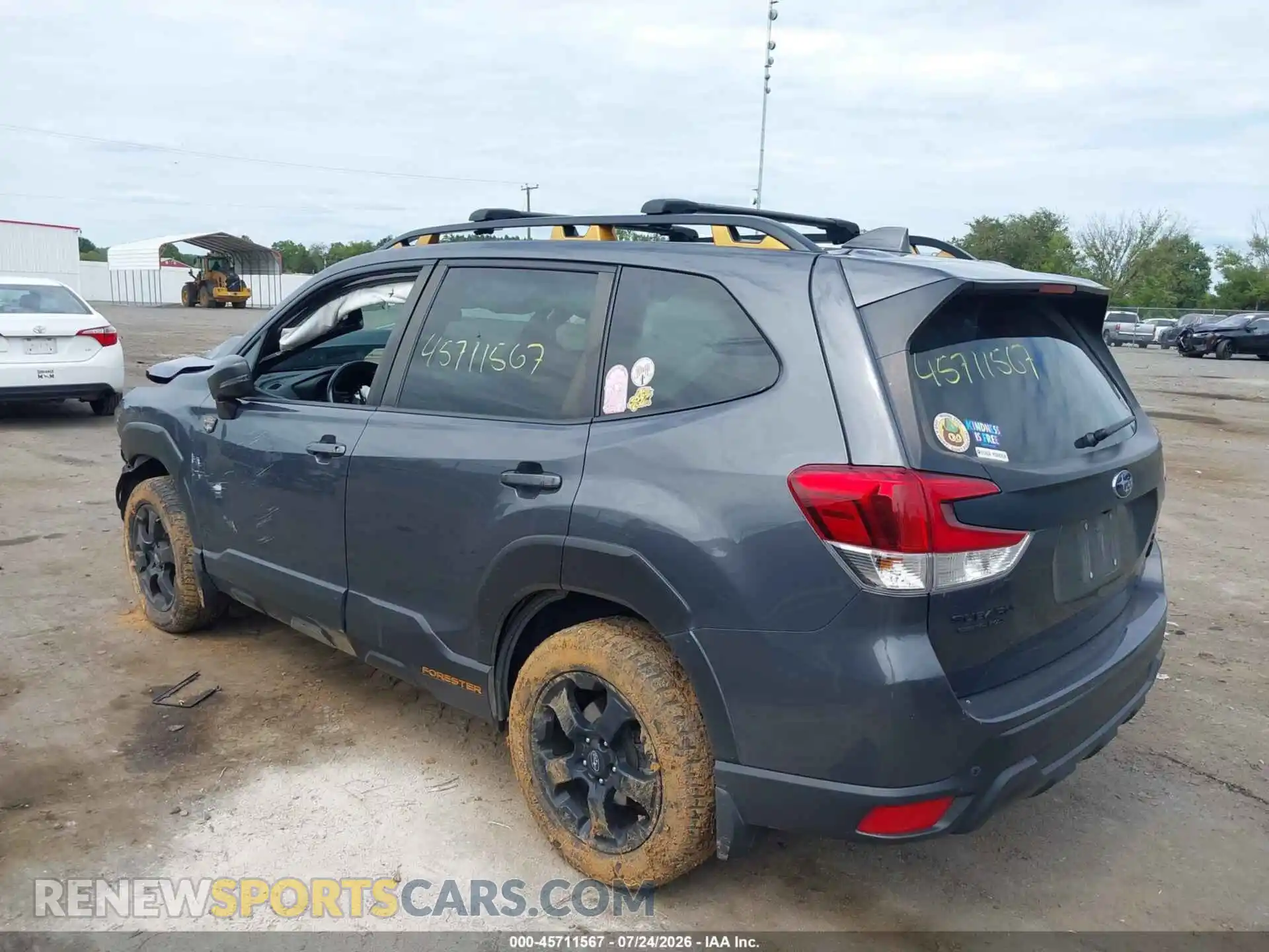 3 Photograph of a damaged car JF2SKAMC5NH419856 SUBARU FORESTER 2022