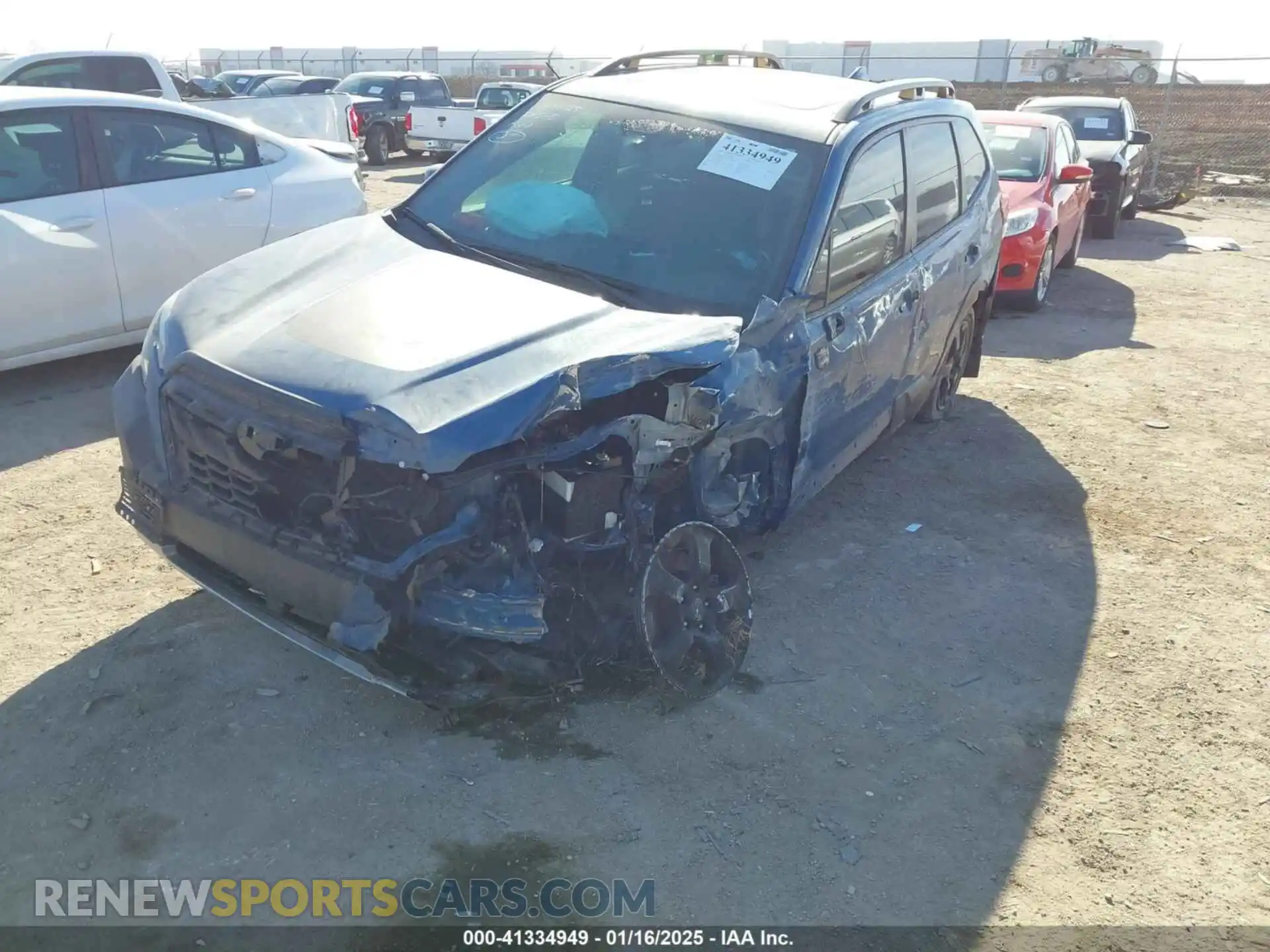 2 Photograph of a damaged car JF2SKAMC5NH426659 SUBARU FORESTER 2022