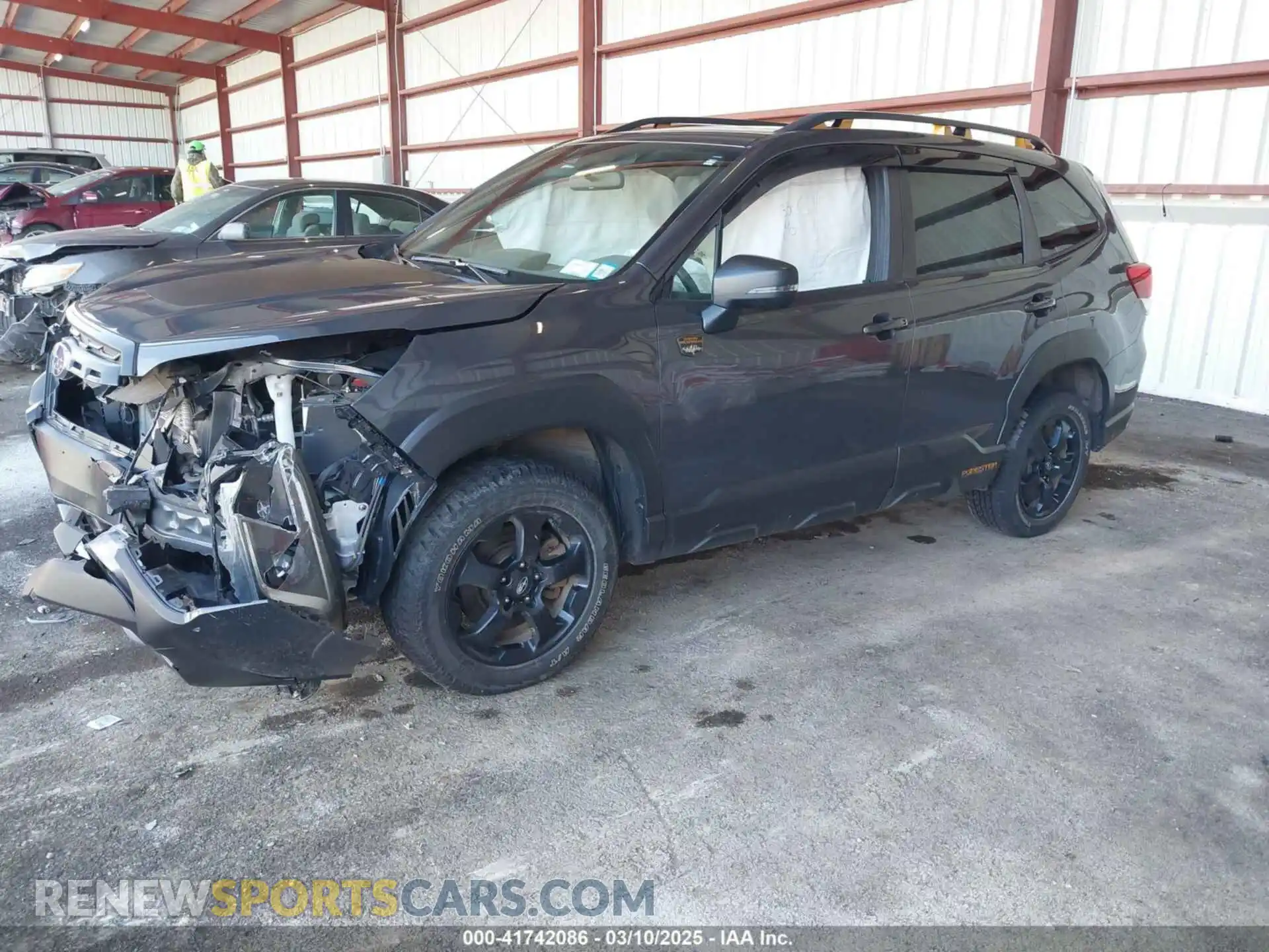 2 Photograph of a damaged car JF2SKAMC5NH452923 SUBARU FORESTER 2022