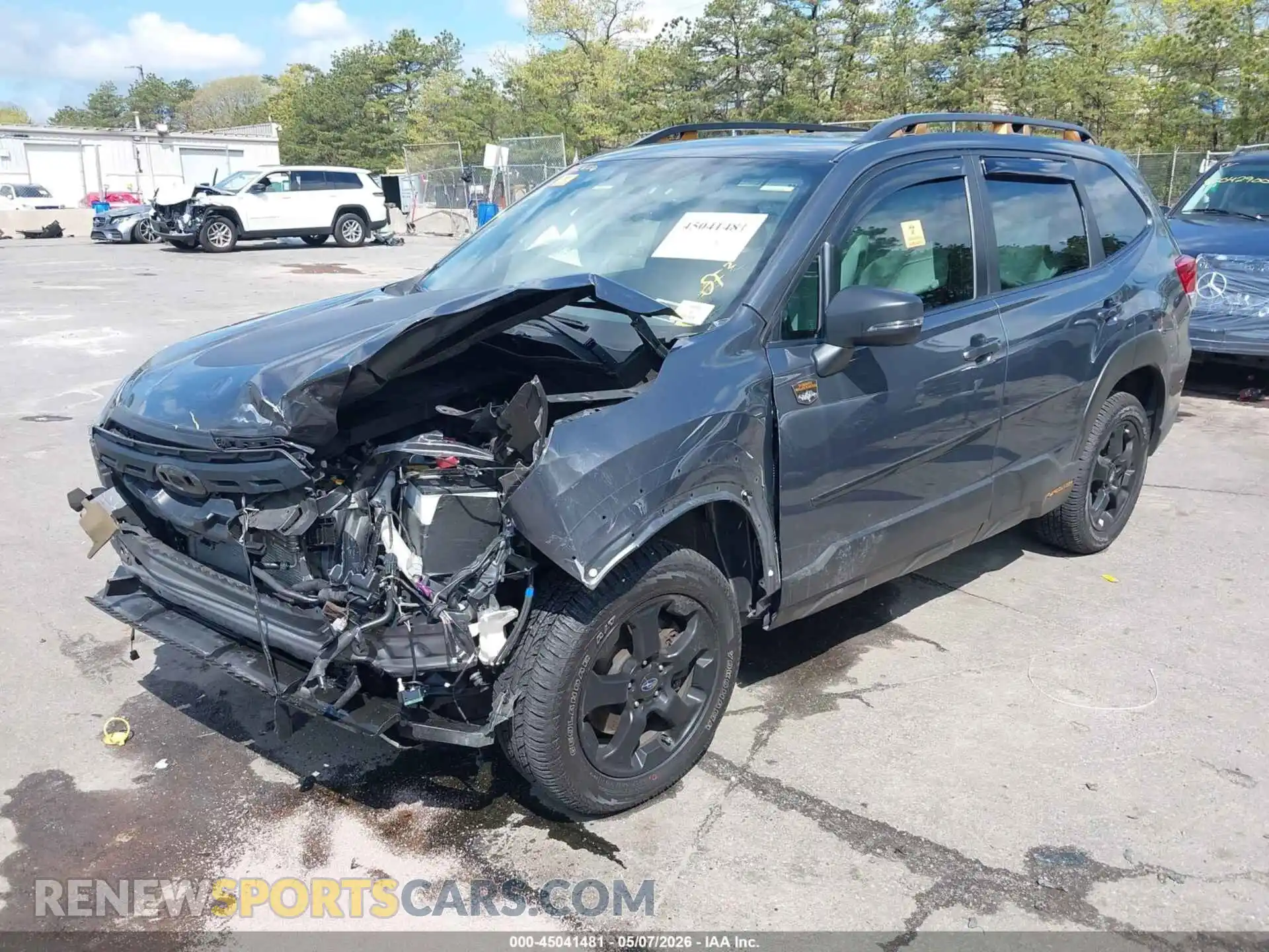2 Photograph of a damaged car JF2SKAMC5NH517897 SUBARU FORESTER 2022