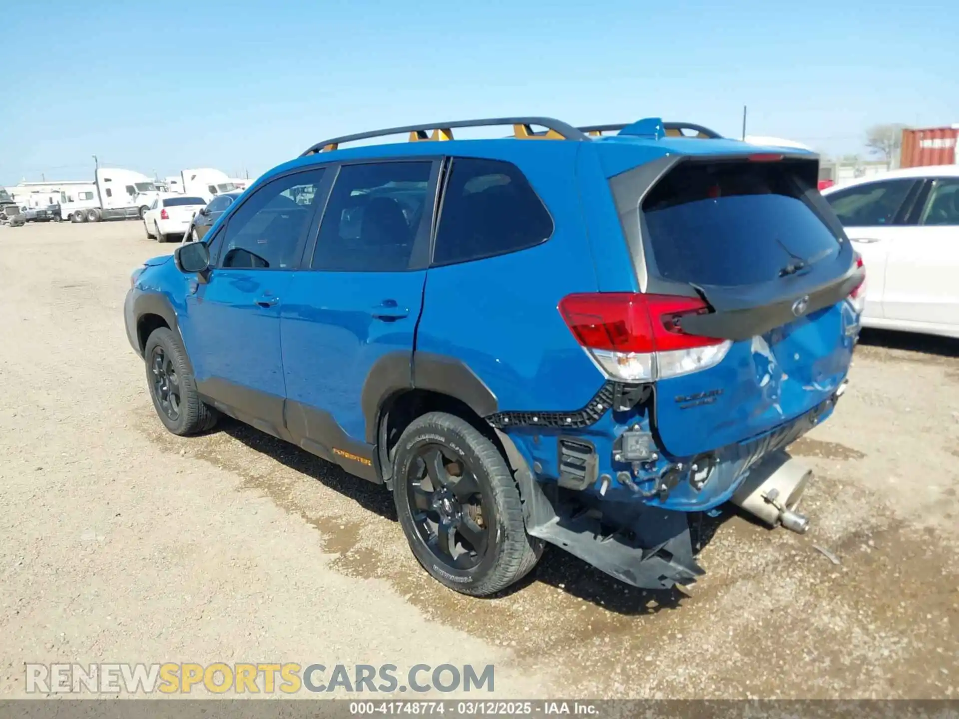 3 Photograph of a damaged car JF2SKAMC5NH523392 SUBARU FORESTER 2022