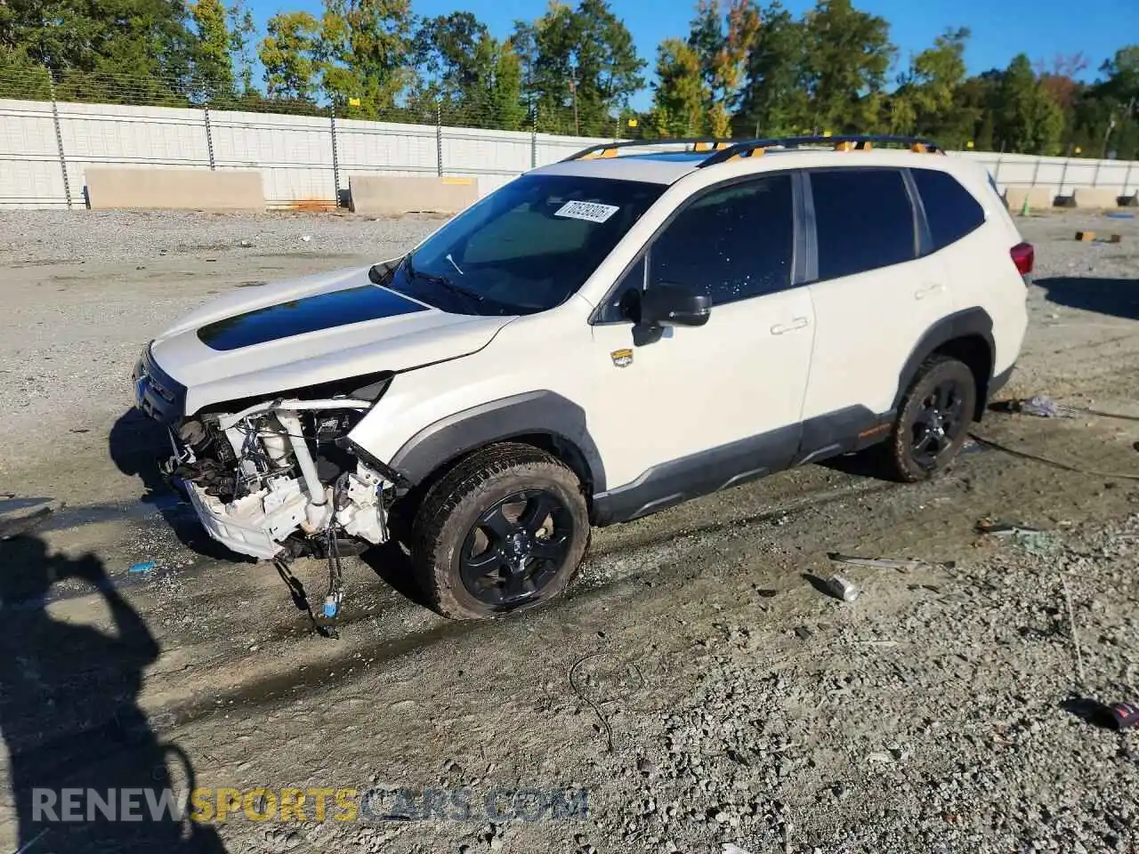 1 fotografías del automóvil dañado JF2SKAMC6NH409756 SUBARU FORESTER 2022