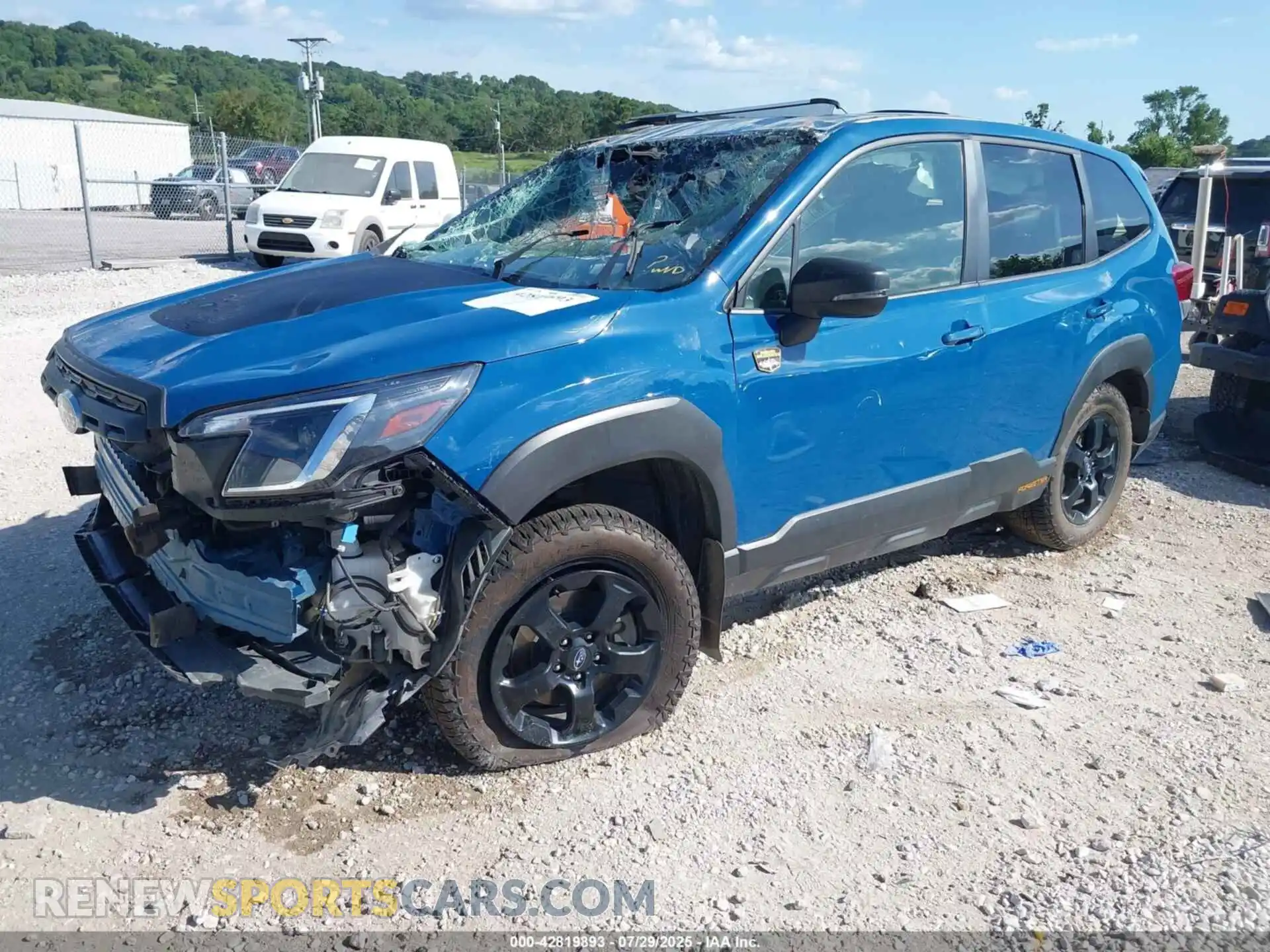 2 Photograph of a damaged car JF2SKAMC6NH412768 SUBARU FORESTER 2022