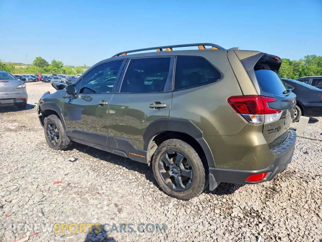 2 Photograph of a damaged car JF2SKAMC6NH489222 SUBARU FORESTER 2022