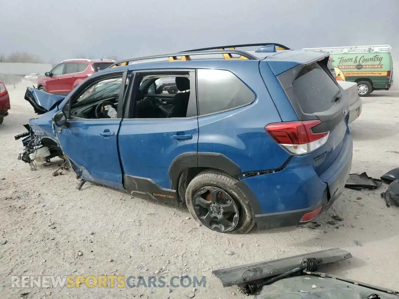 2 Photograph of a damaged car JF2SKAMC7NH425920 SUBARU FORESTER 2022