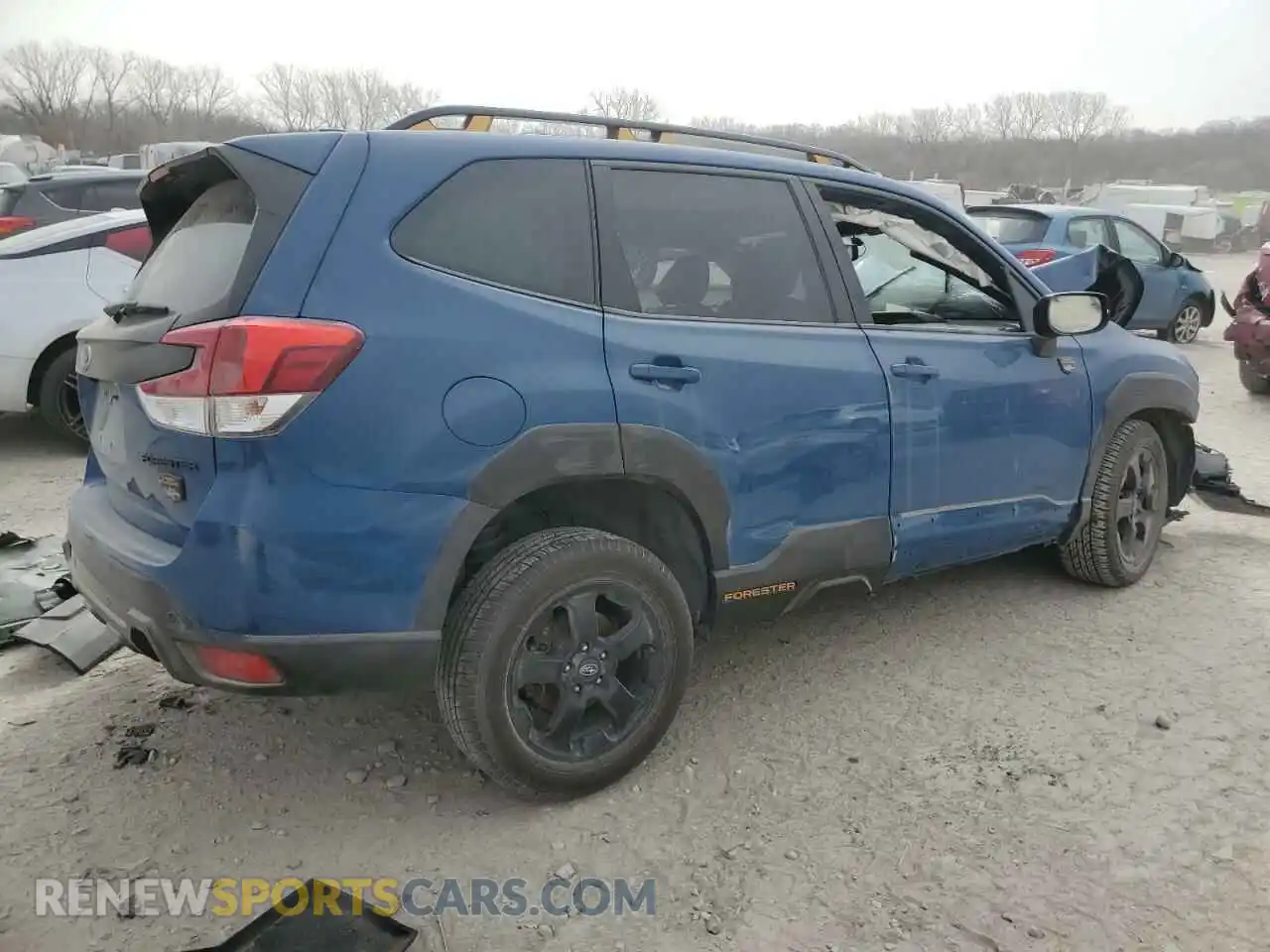3 Photograph of a damaged car JF2SKAMC7NH425920 SUBARU FORESTER 2022