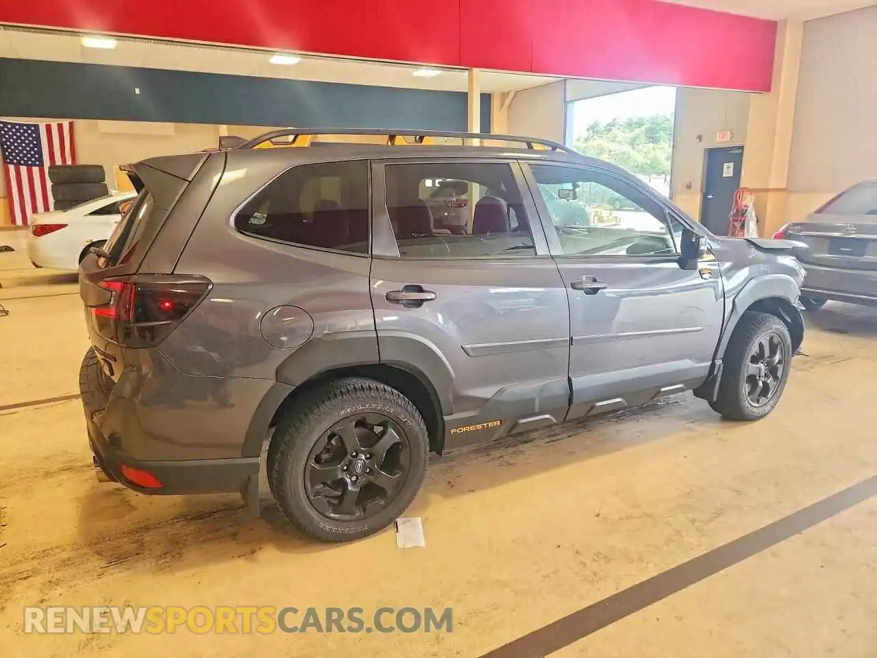 3 Photograph of a damaged car JF2SKAMC7NH463230 SUBARU FORESTER 2022