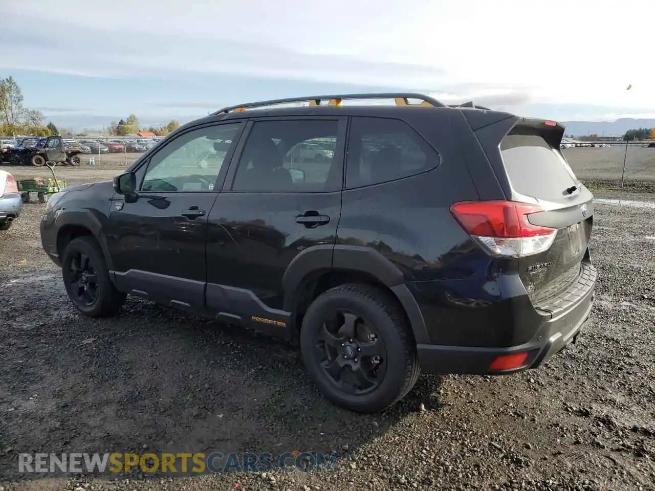 2 fotografías del automóvil dañado JF2SKAMC8NH417177 SUBARU FORESTER 2022