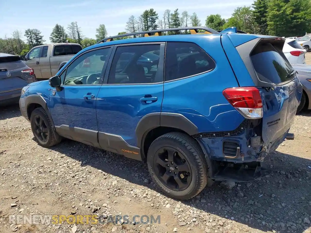2 Photograph of a damaged car JF2SKAMC8NH442581 SUBARU FORESTER 2022