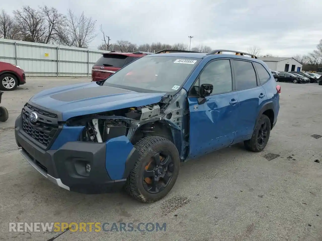 1 Photograph of a damaged car JF2SKAMC8NH452172 SUBARU FORESTER 2022