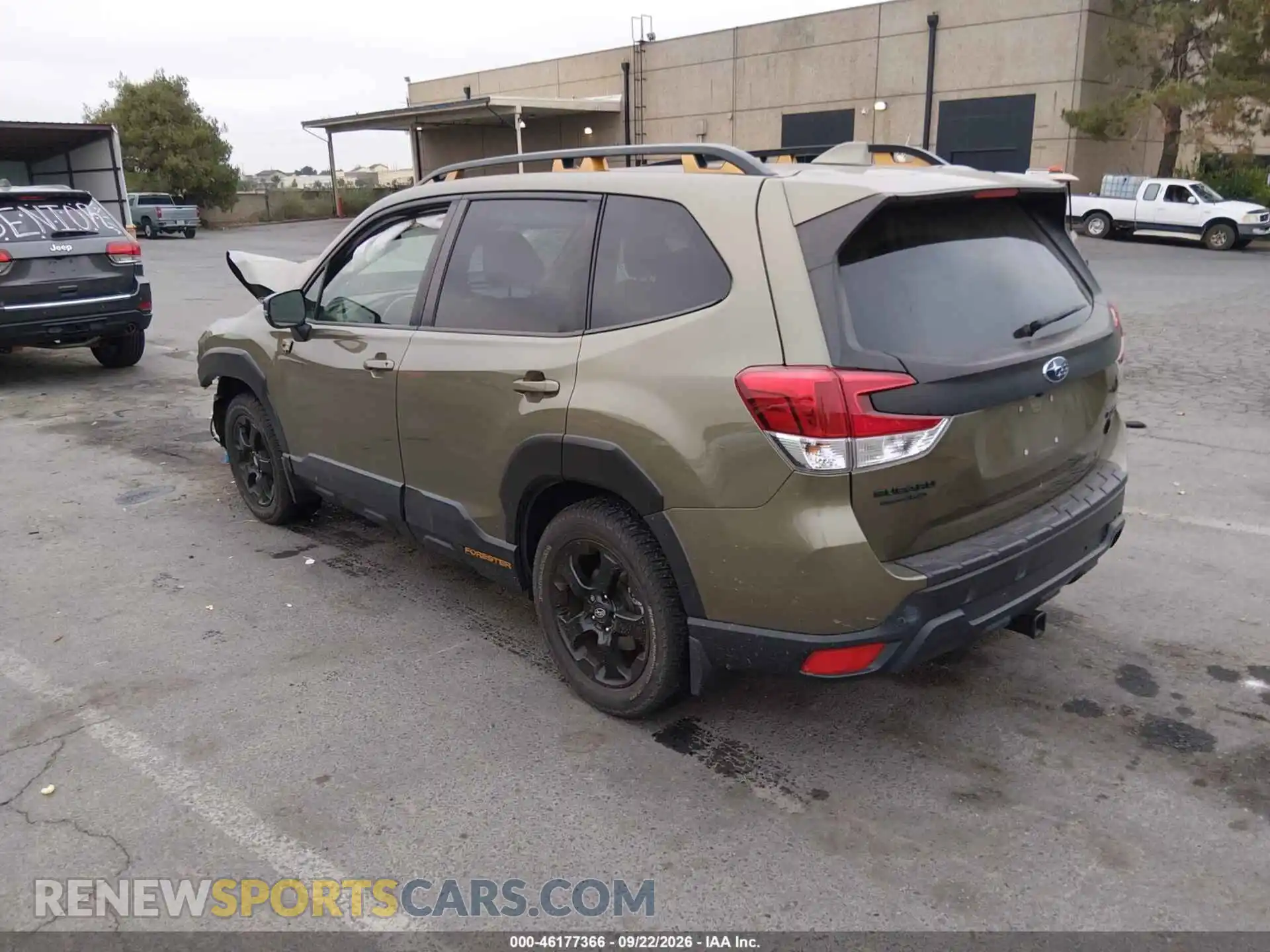 3 Фотография поврежденного автомобиля JF2SKAMC8NH490890 SUBARU FORESTER 2022