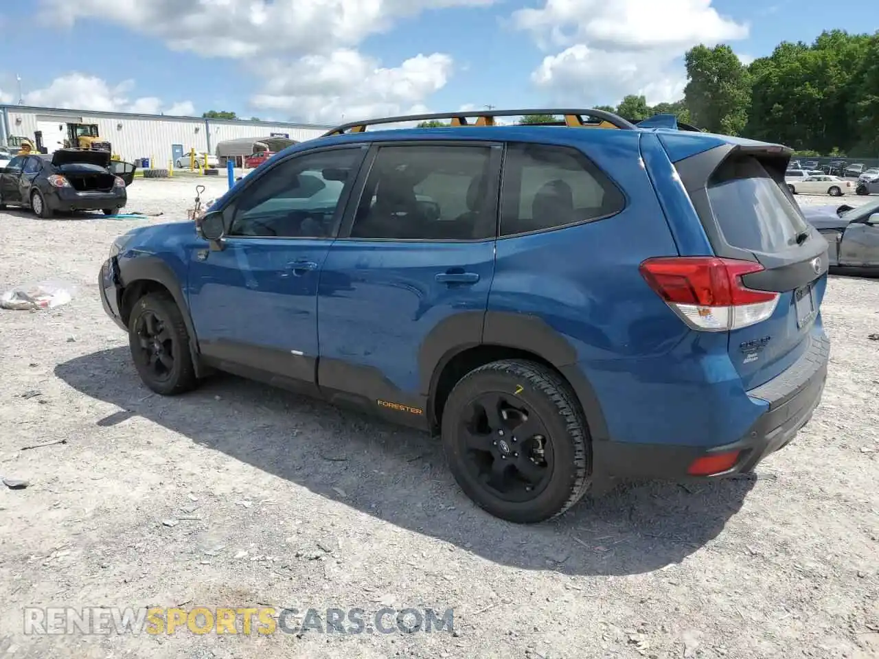 2 Photograph of a damaged car JF2SKAMC9NH422744 SUBARU FORESTER 2022