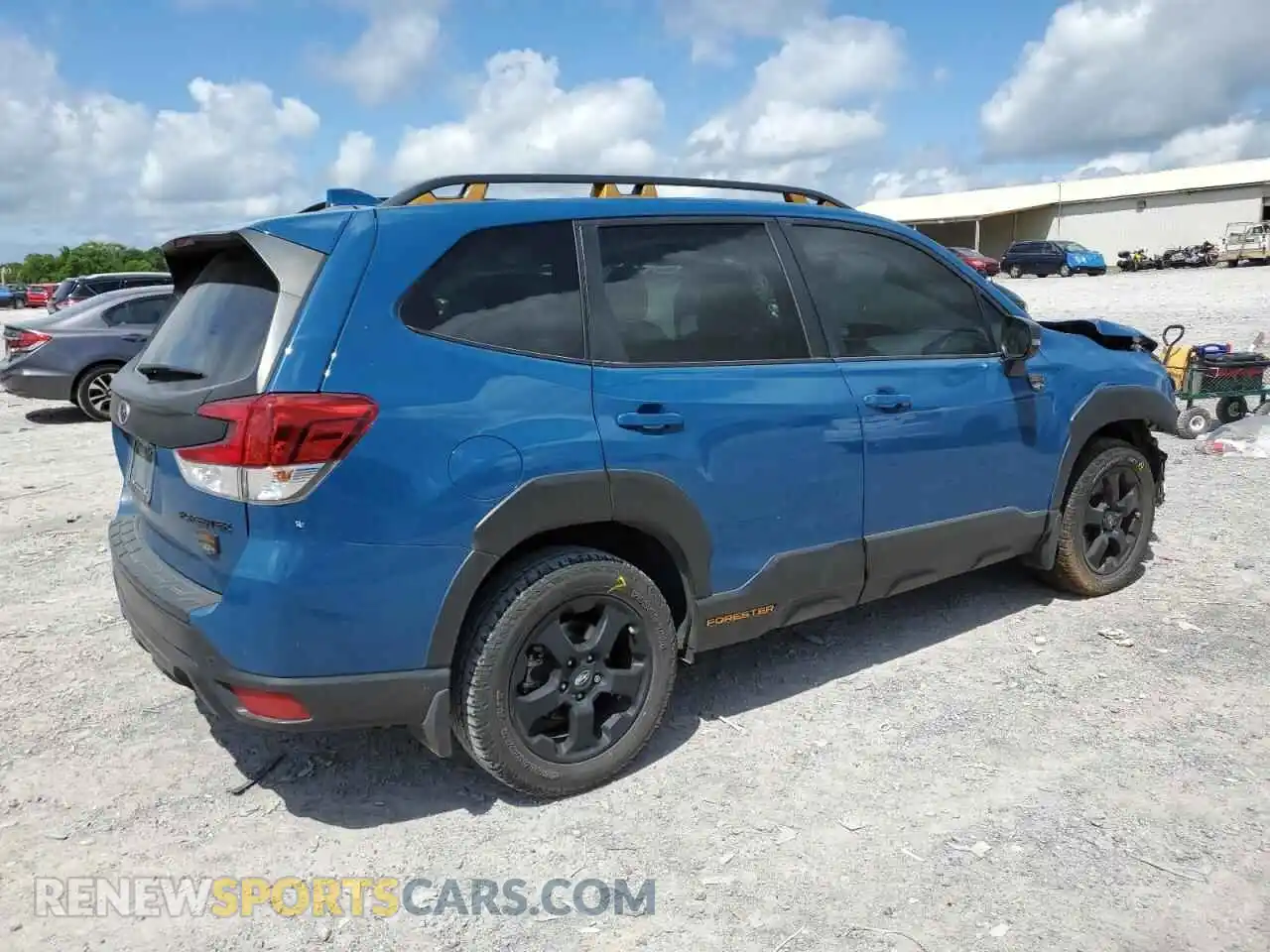 3 Photograph of a damaged car JF2SKAMC9NH422744 SUBARU FORESTER 2022