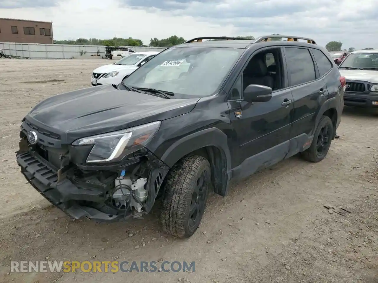 1 Photograph of a damaged car JF2SKAMC9NH461947 SUBARU FORESTER 2022