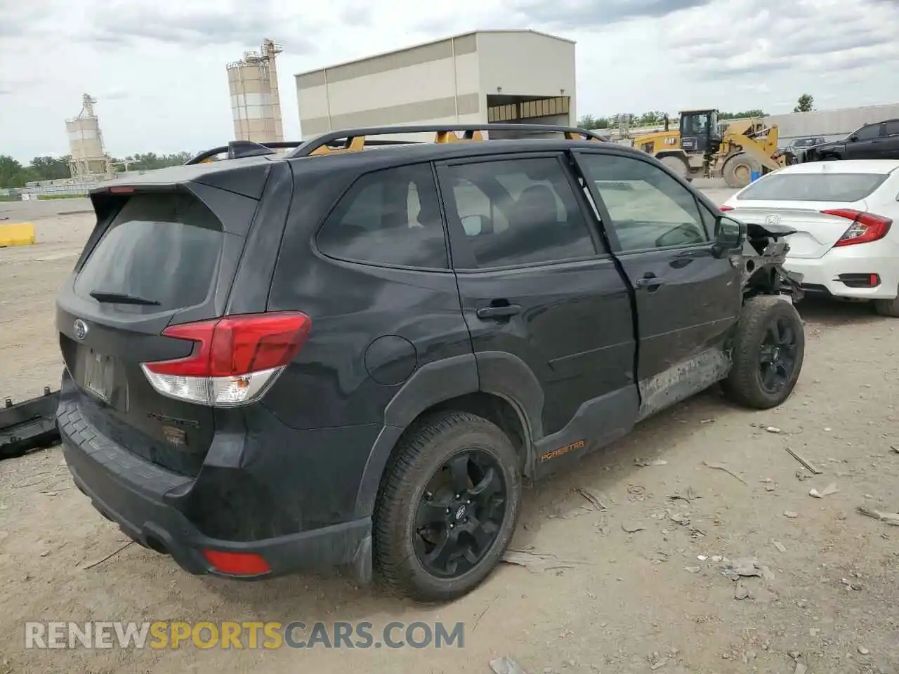 3 Photograph of a damaged car JF2SKAMC9NH461947 SUBARU FORESTER 2022