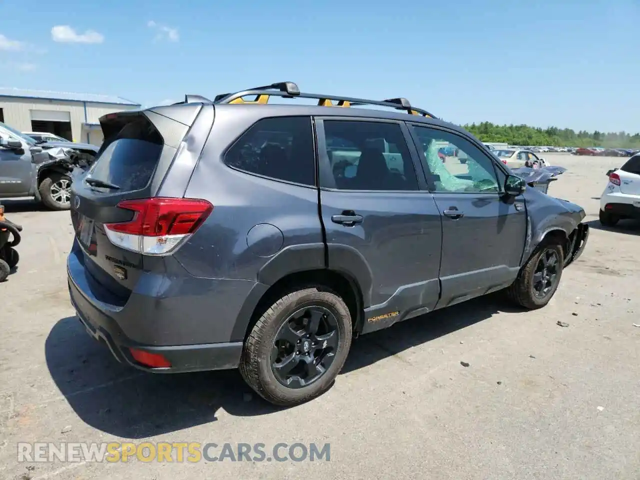 3 Фотография поврежденного автомобиля JF2SKAMC9NH476528 SUBARU FORESTER 2022