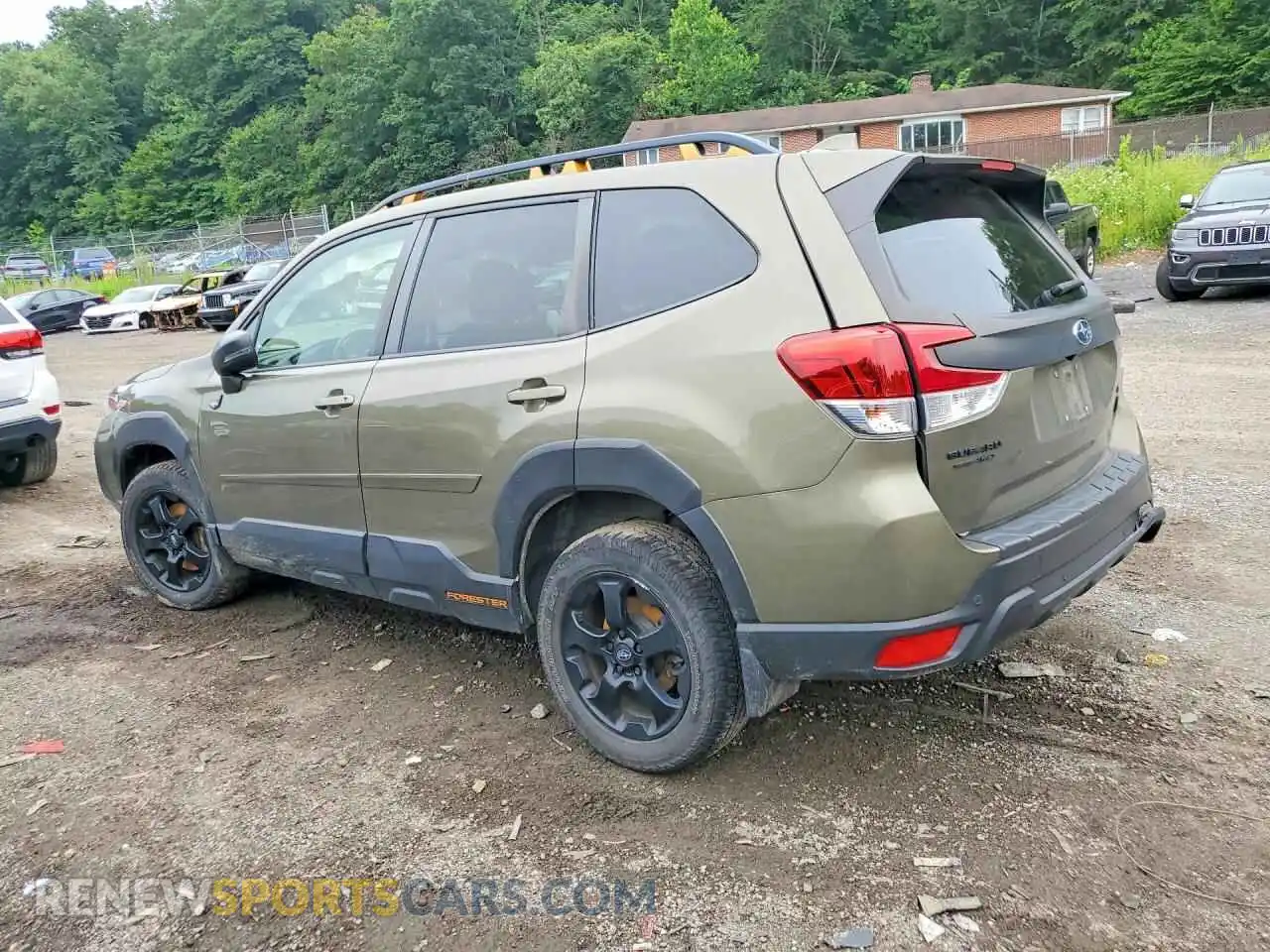 2 Photograph of a damaged car JF2SKAMC9NH478649 SUBARU FORESTER 2022
