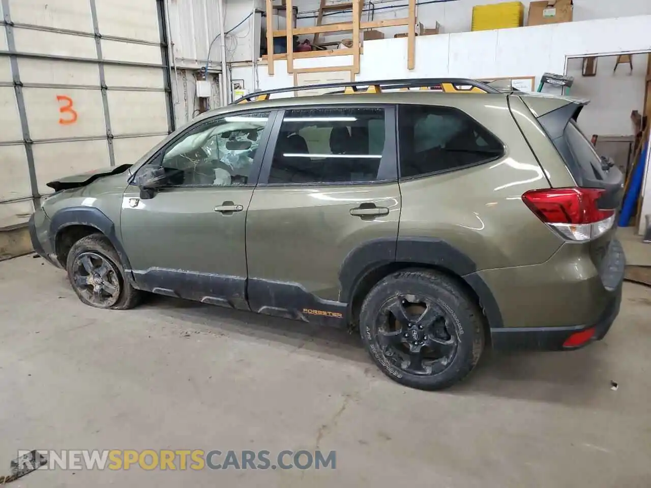 2 Photograph of a damaged car JF2SKAMC9NH506045 SUBARU FORESTER 2022