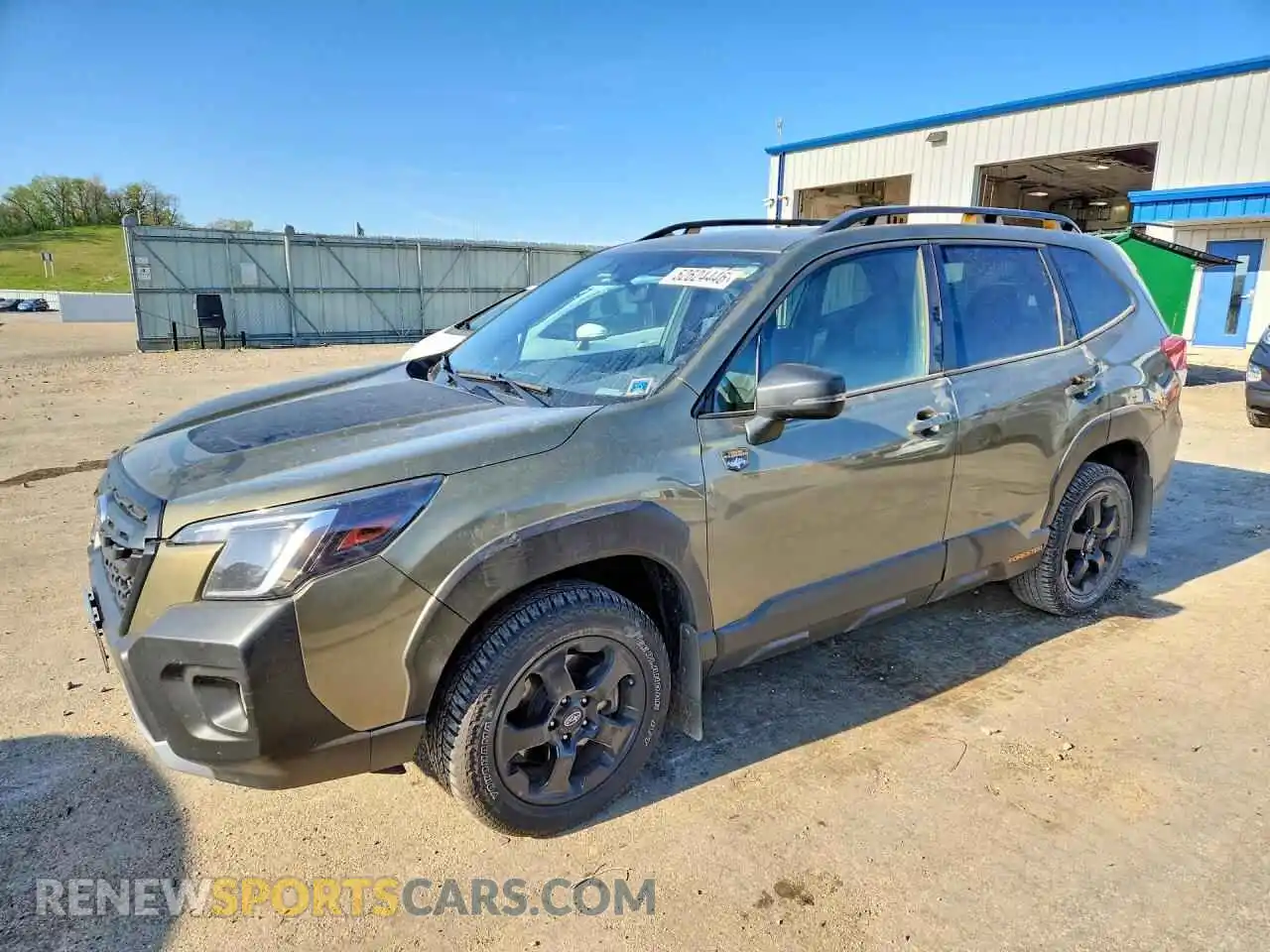 1 Фотография поврежденного автомобиля JF2SKAMC9NH521421 SUBARU FORESTER 2022