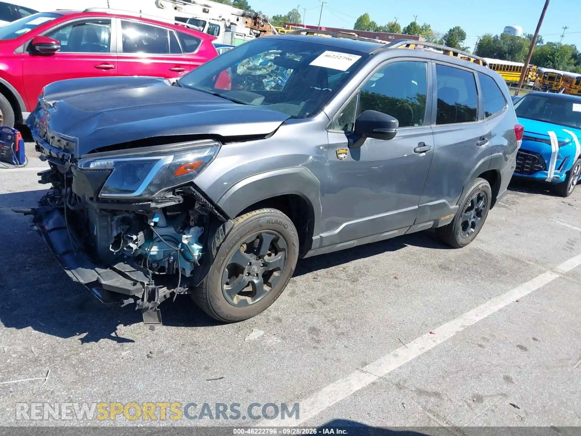 2 Photograph of a damaged car JF2SKAMC9NH524576 SUBARU FORESTER 2022