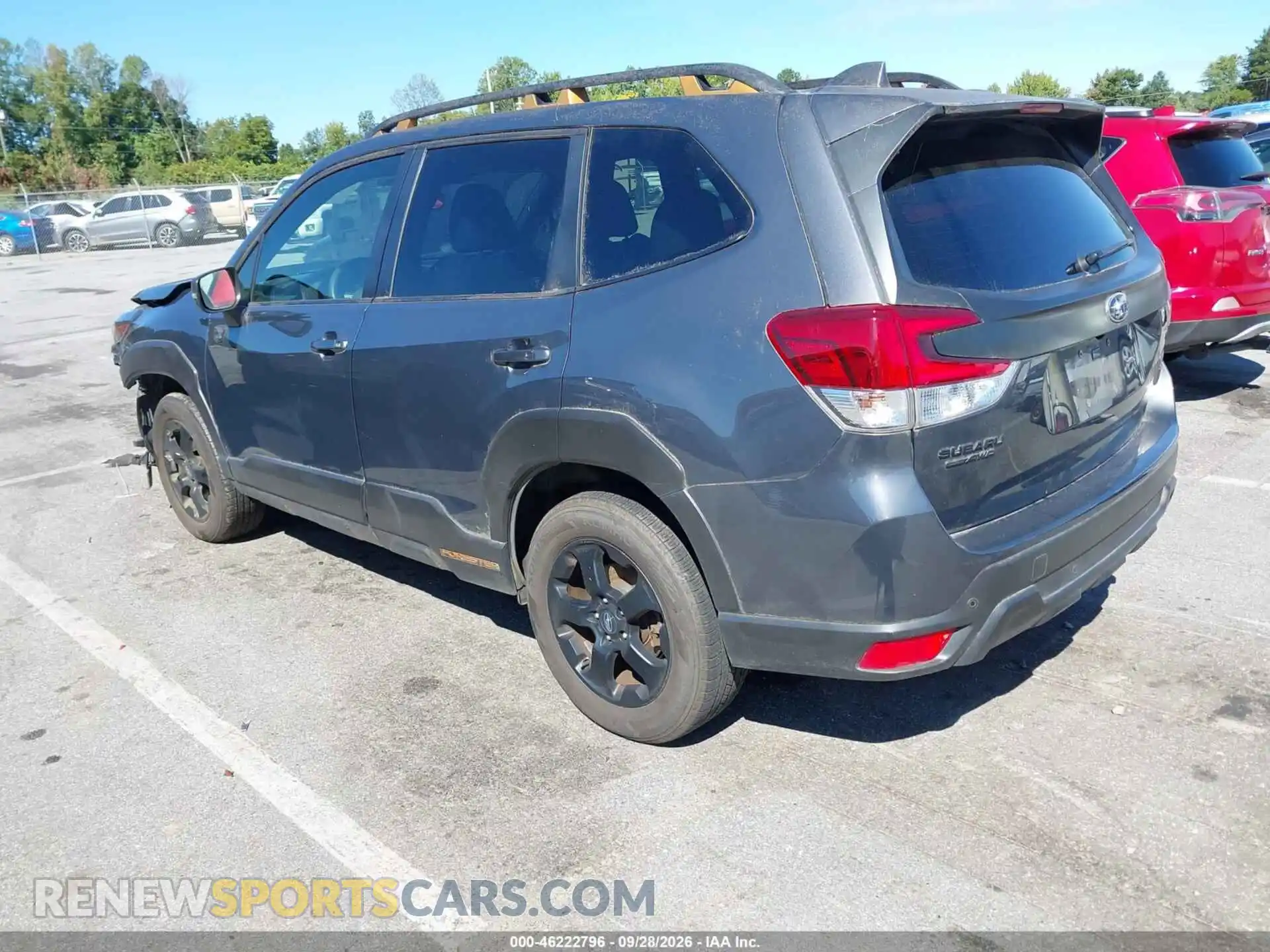 3 Photograph of a damaged car JF2SKAMC9NH524576 SUBARU FORESTER 2022