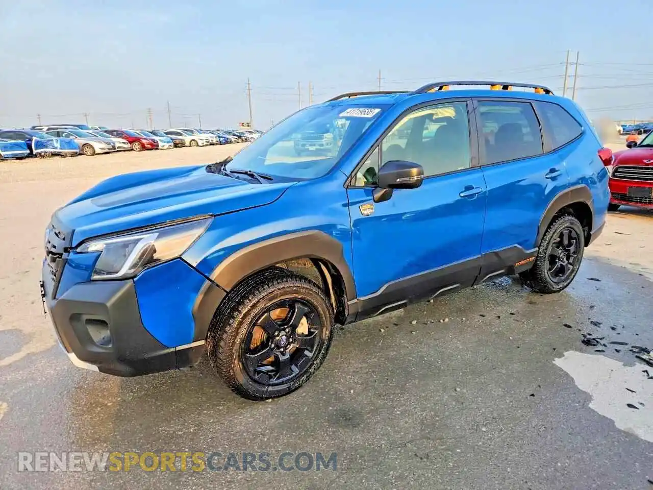 1 Photograph of a damaged car JF2SKAMC9NH527719 SUBARU FORESTER 2022