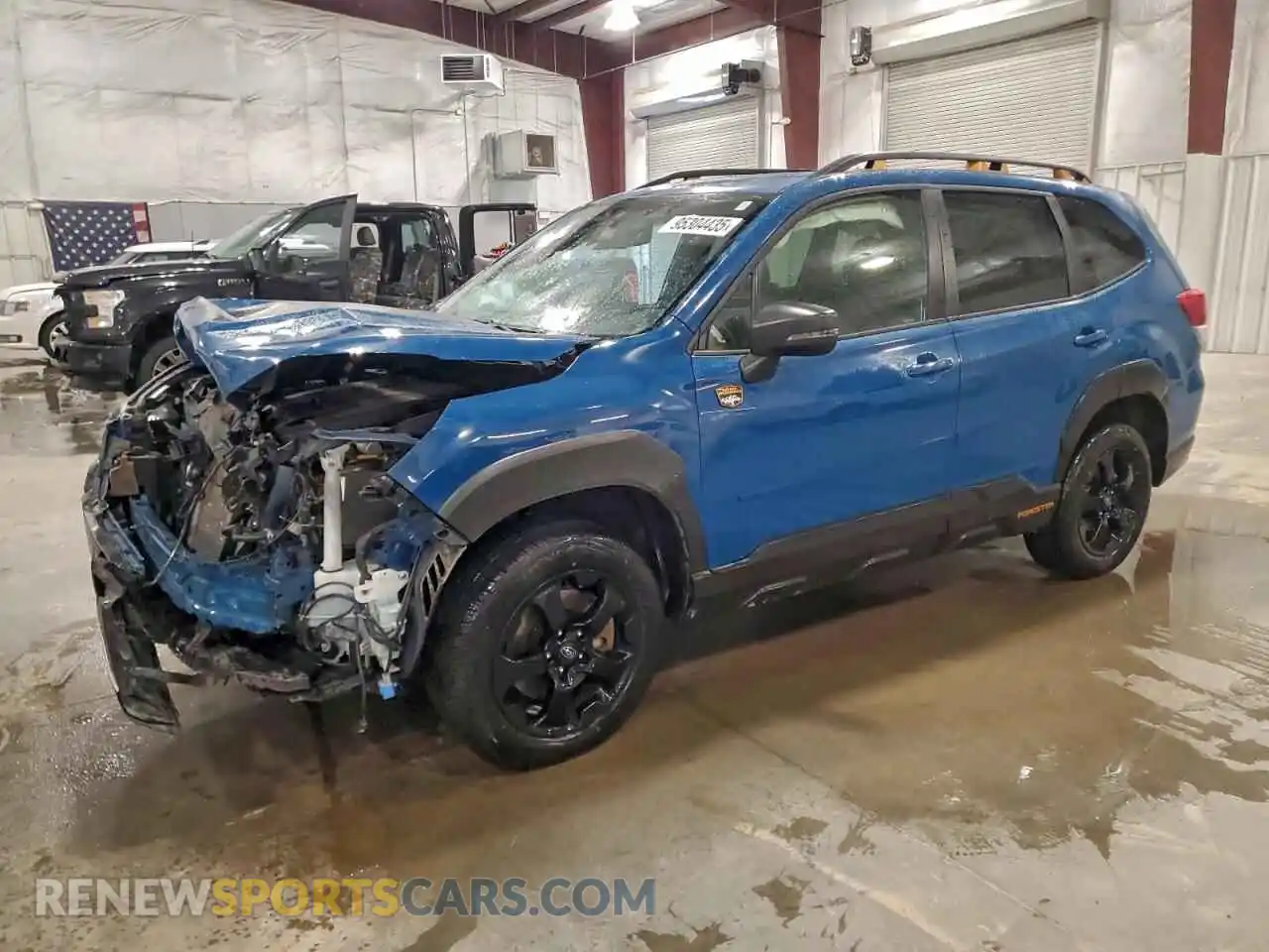1 Photograph of a damaged car JF2SKAMCXNH403278 SUBARU FORESTER 2022