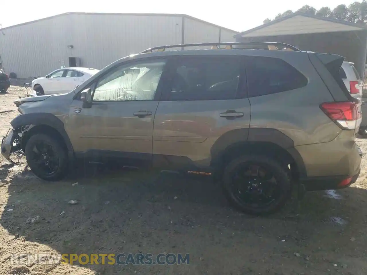 2 Photograph of a damaged car JF2SKAMCXNH415124 SUBARU FORESTER 2022