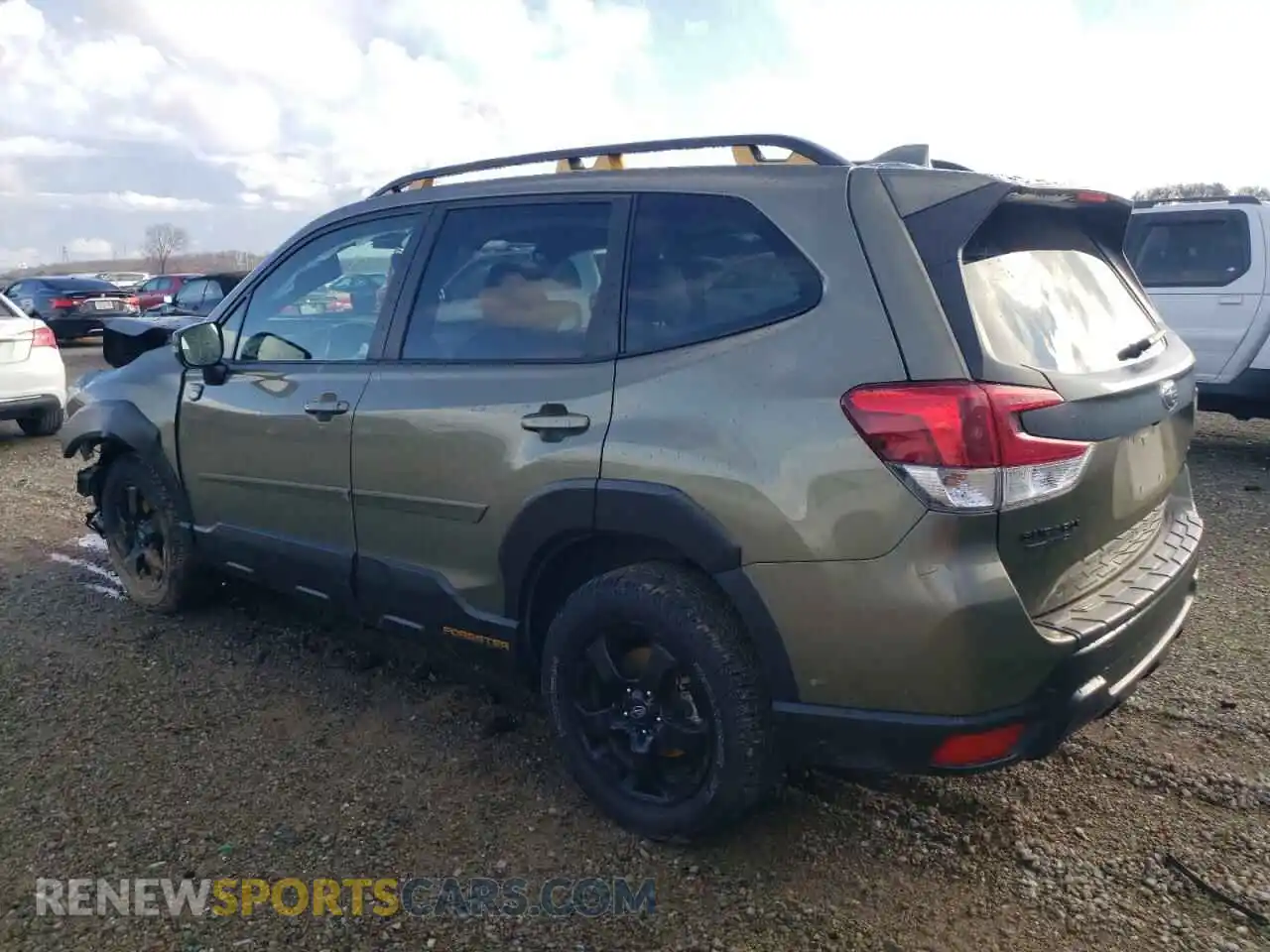 2 Photograph of a damaged car JF2SKAMCXNH431226 SUBARU FORESTER 2022