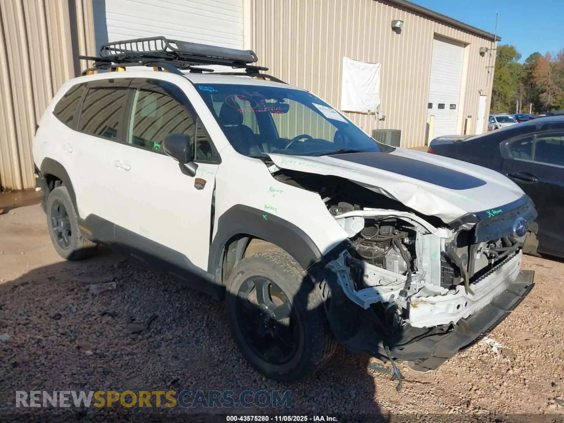 1 Photograph of a damaged car JF2SKAMCXNH440296 SUBARU FORESTER 2022