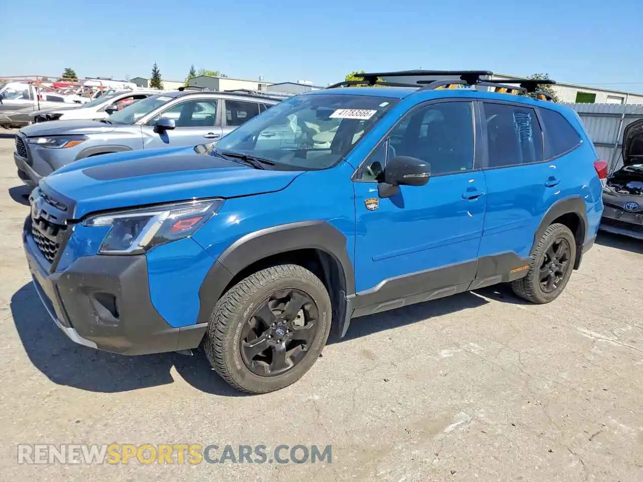 1 Photograph of a damaged car JF2SKAMCXNH451718 SUBARU FORESTER 2022