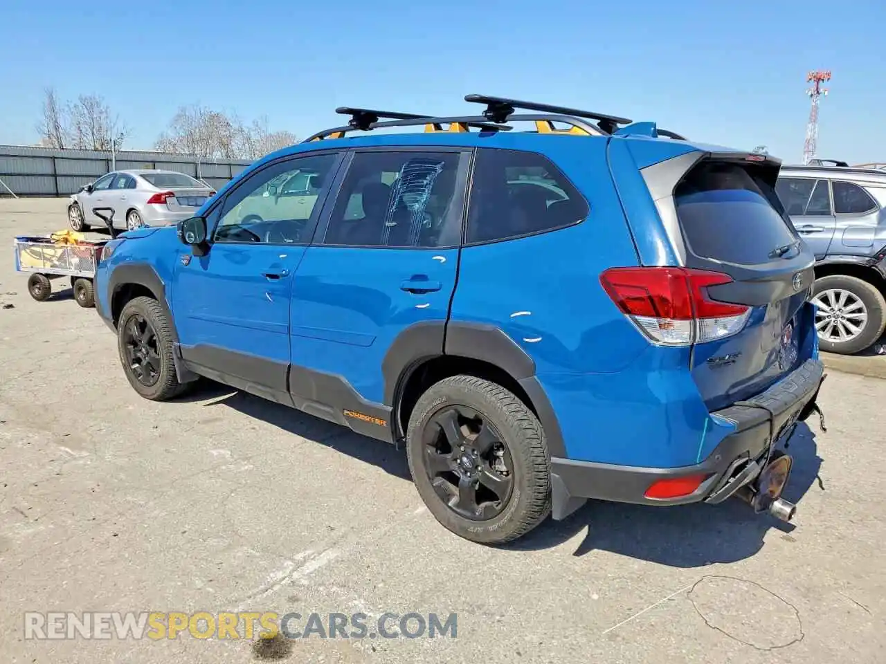 2 Photograph of a damaged car JF2SKAMCXNH451718 SUBARU FORESTER 2022