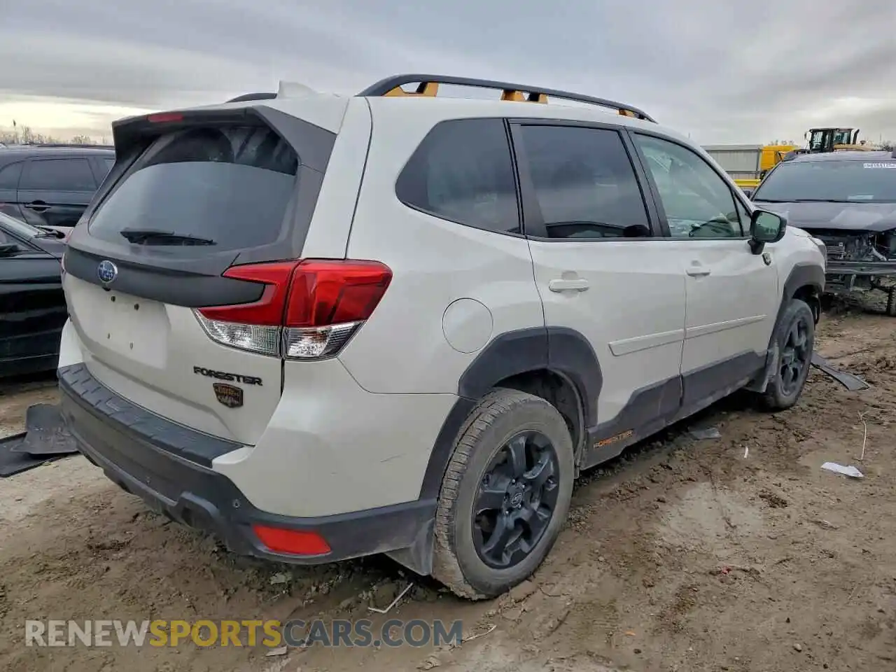 3 Photograph of a damaged car JF2SKAMCXNH485383 SUBARU FORESTER 2022