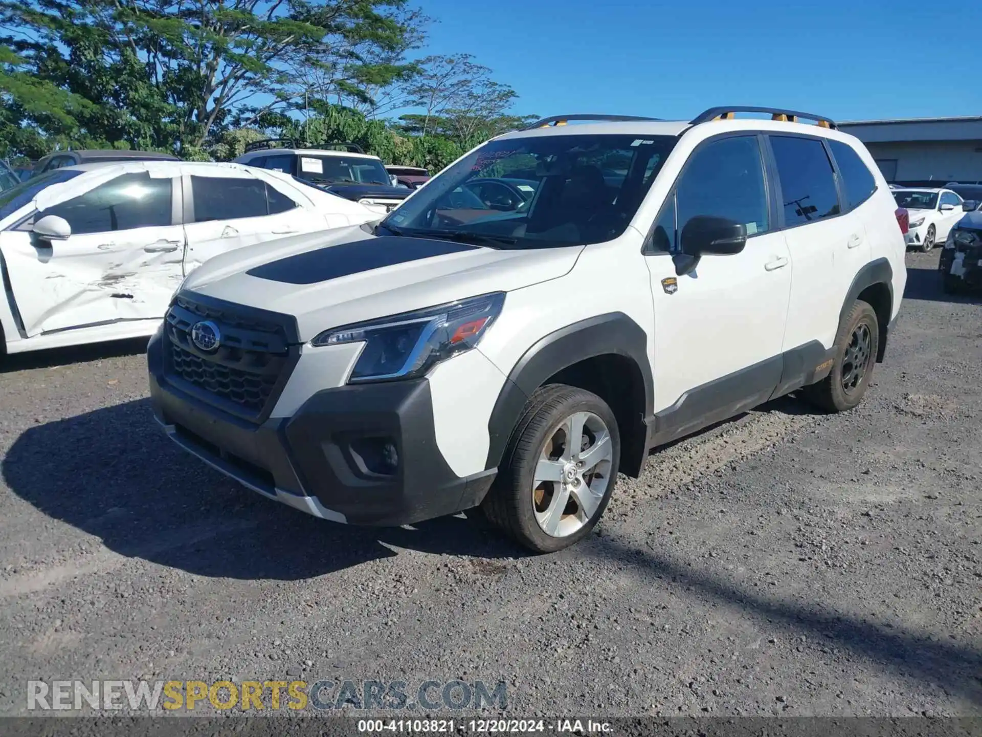 2 Photograph of a damaged car JF2SKAMCXNH487926 SUBARU FORESTER 2022