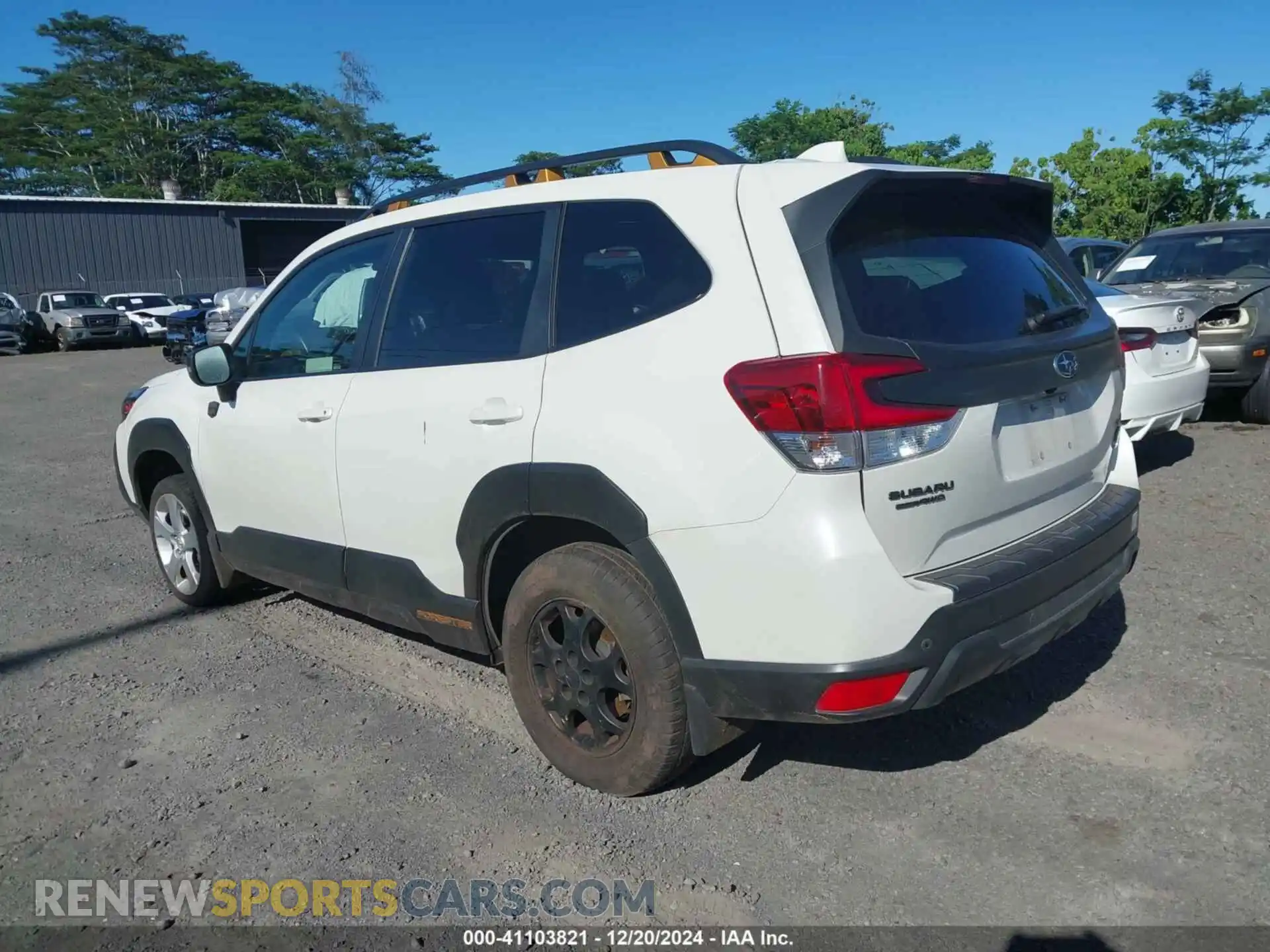 3 Photograph of a damaged car JF2SKAMCXNH487926 SUBARU FORESTER 2022