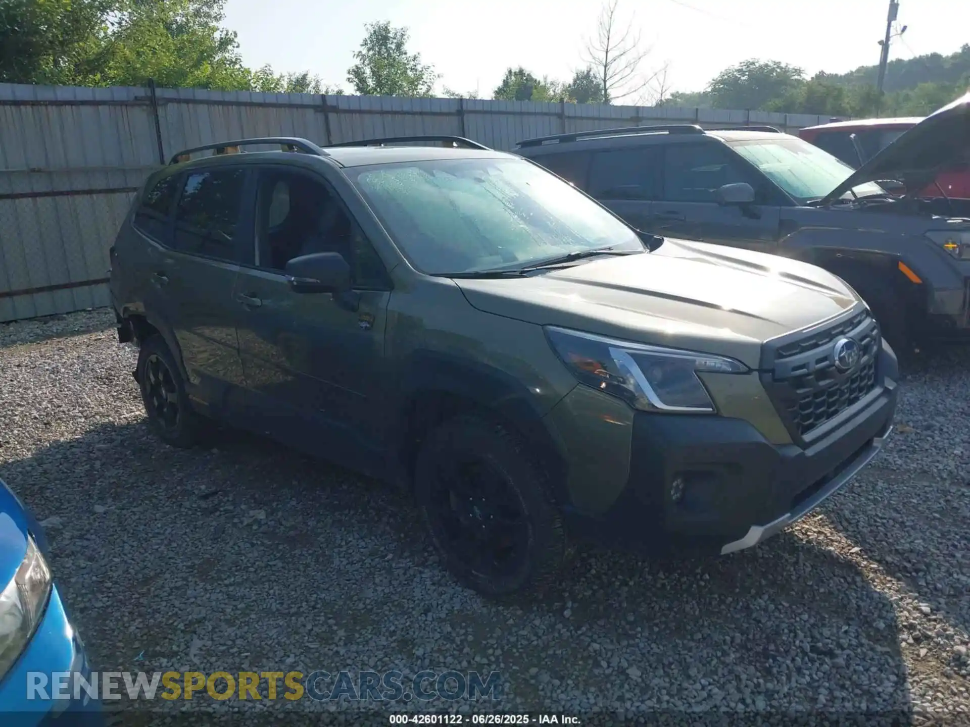 1 Photograph of a damaged car JF2SKAMCXNH525719 SUBARU FORESTER 2022
