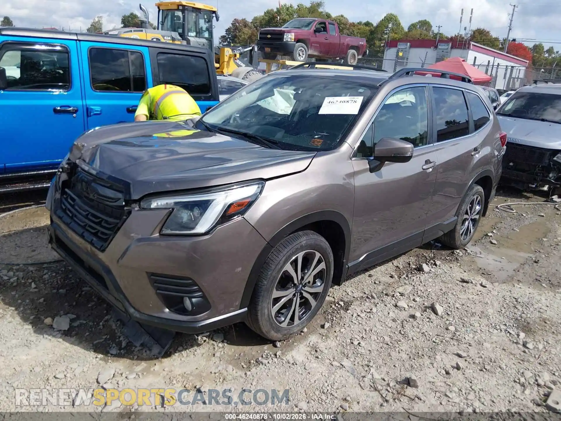 2 Photograph of a damaged car JF2SKANC3NH459206 SUBARU FORESTER 2022