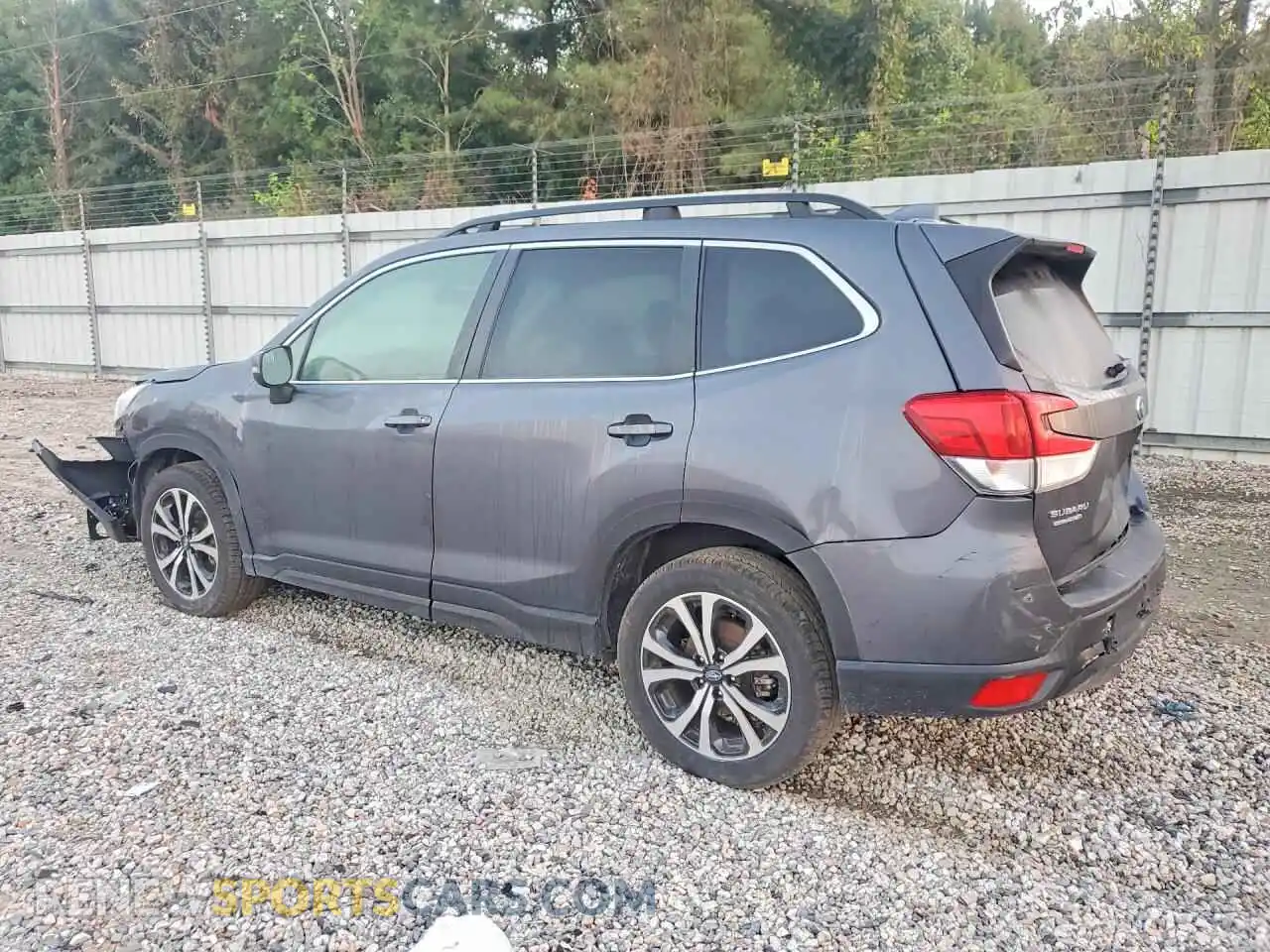 2 Photograph of a damaged car JF2SKANC6NH475447 SUBARU FORESTER 2022